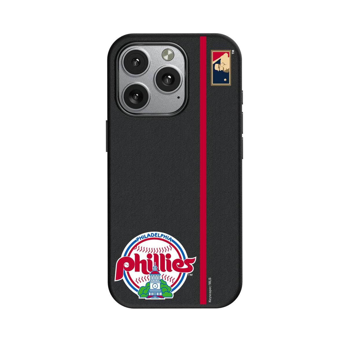 Philadelphia Phillies 1984-1991 - Cooperstown Collection Sidebar MagSafe Compatible Phone Case for Apple iPhone