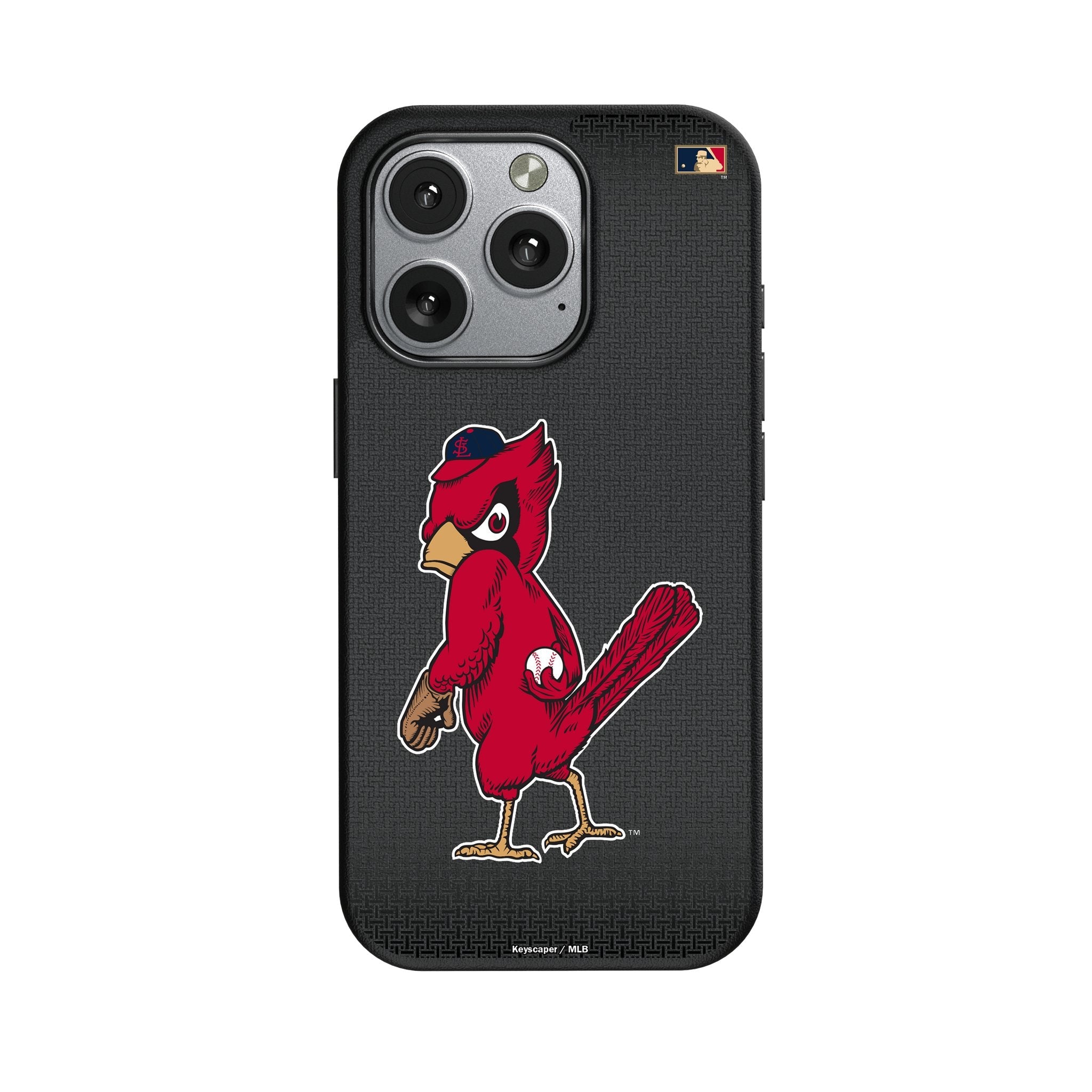 St Louis Cardinals 1950s - Cooperstown Collection Linen MagSafe Compatible Phone Case for Apple iPhone