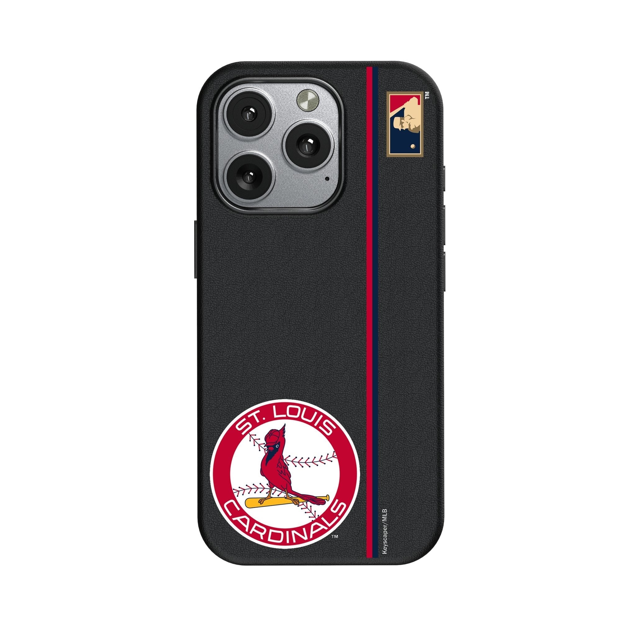 St Louis Cardinals 1966-1997 - Cooperstown Collection Sidebar MagSafe Compatible Phone Case for Apple iPhone