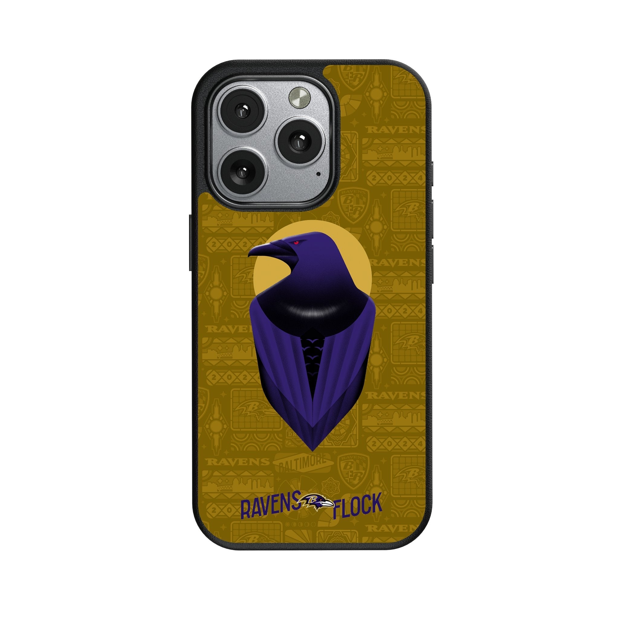 Baltimore Ravens 2024 Edition MagSafe Compatible Phone Case for Apple iPhone 1