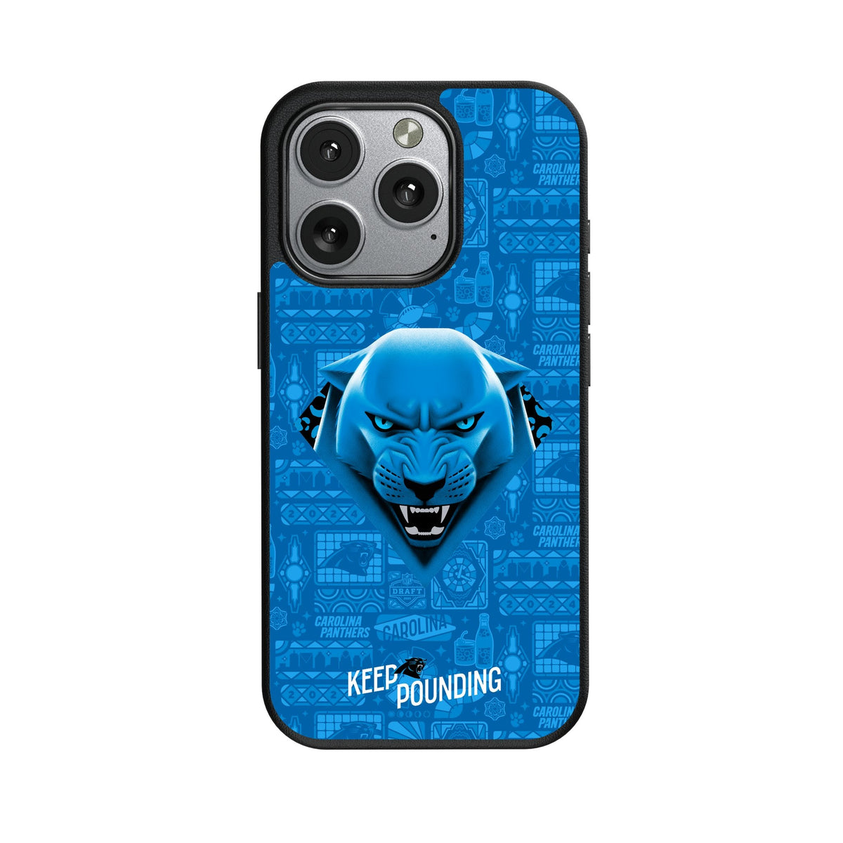 Carolina Panthers 2024 Edition MagSafe Compatible Phone Case for Apple iPhone 1