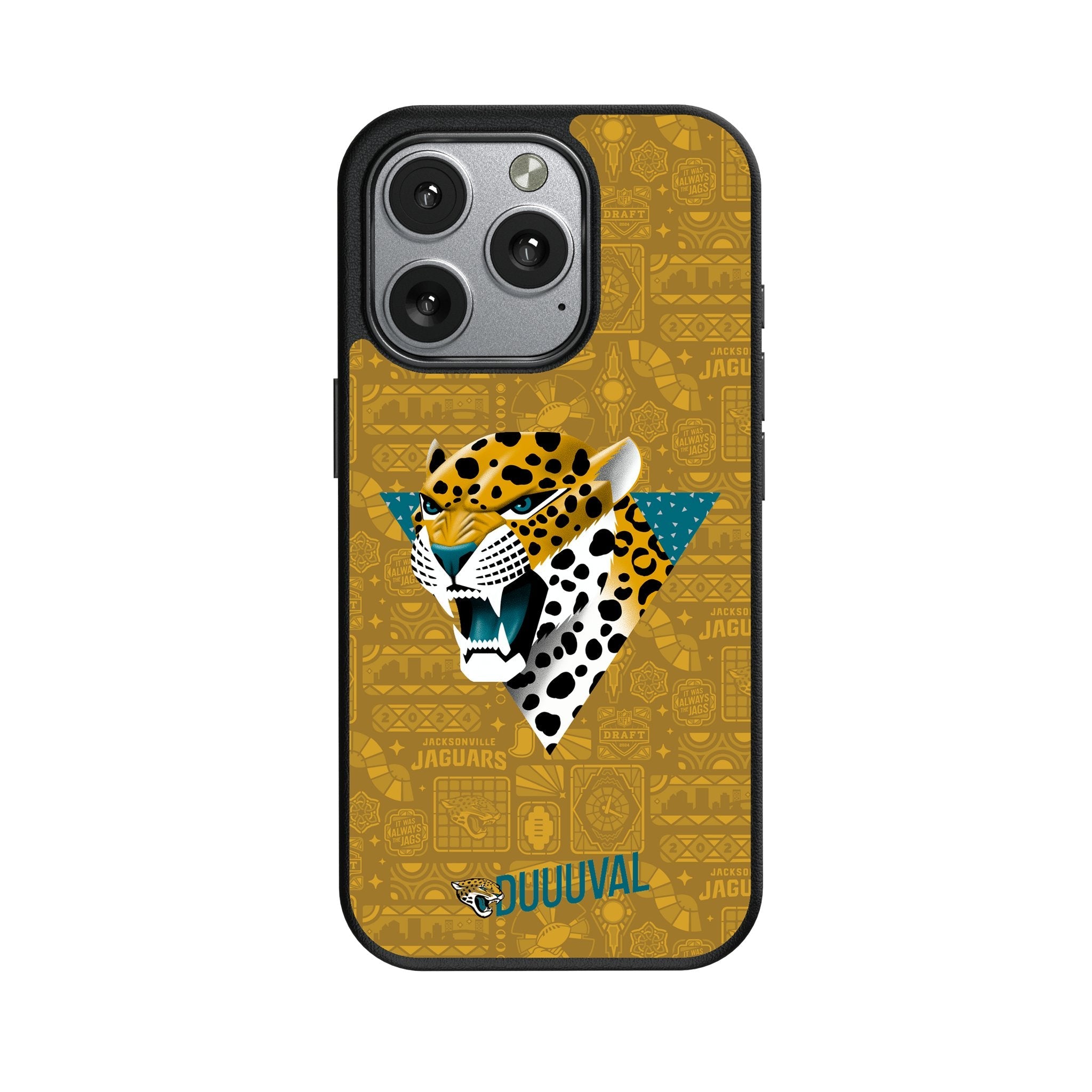 Jacksonville Jaguars 2024 Edition MagSafe Compatible Phone Case for Apple iPhone 1