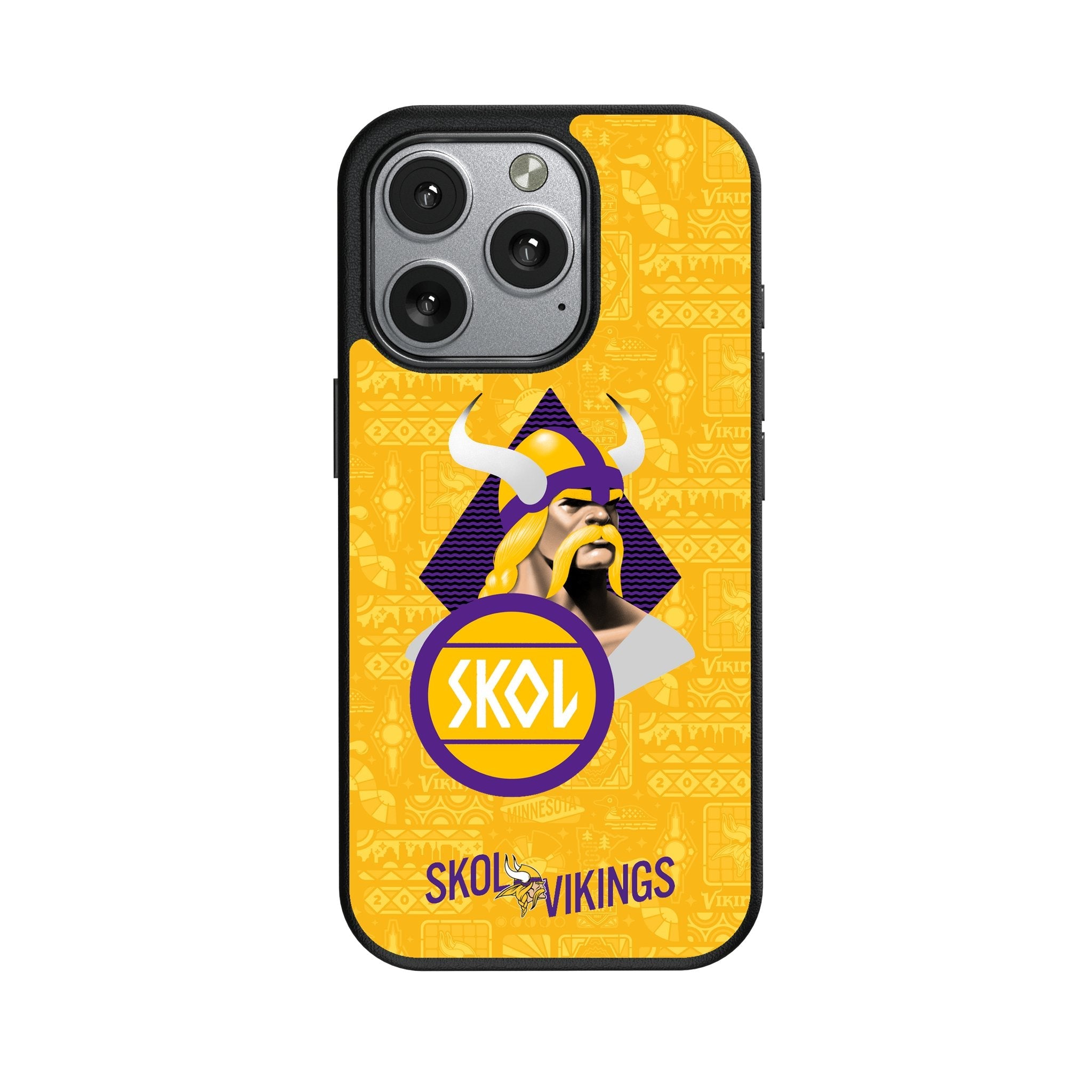 Minnesota Vikings 2024 Edition MagSafe Compatible Phone Case for Apple iPhone 1