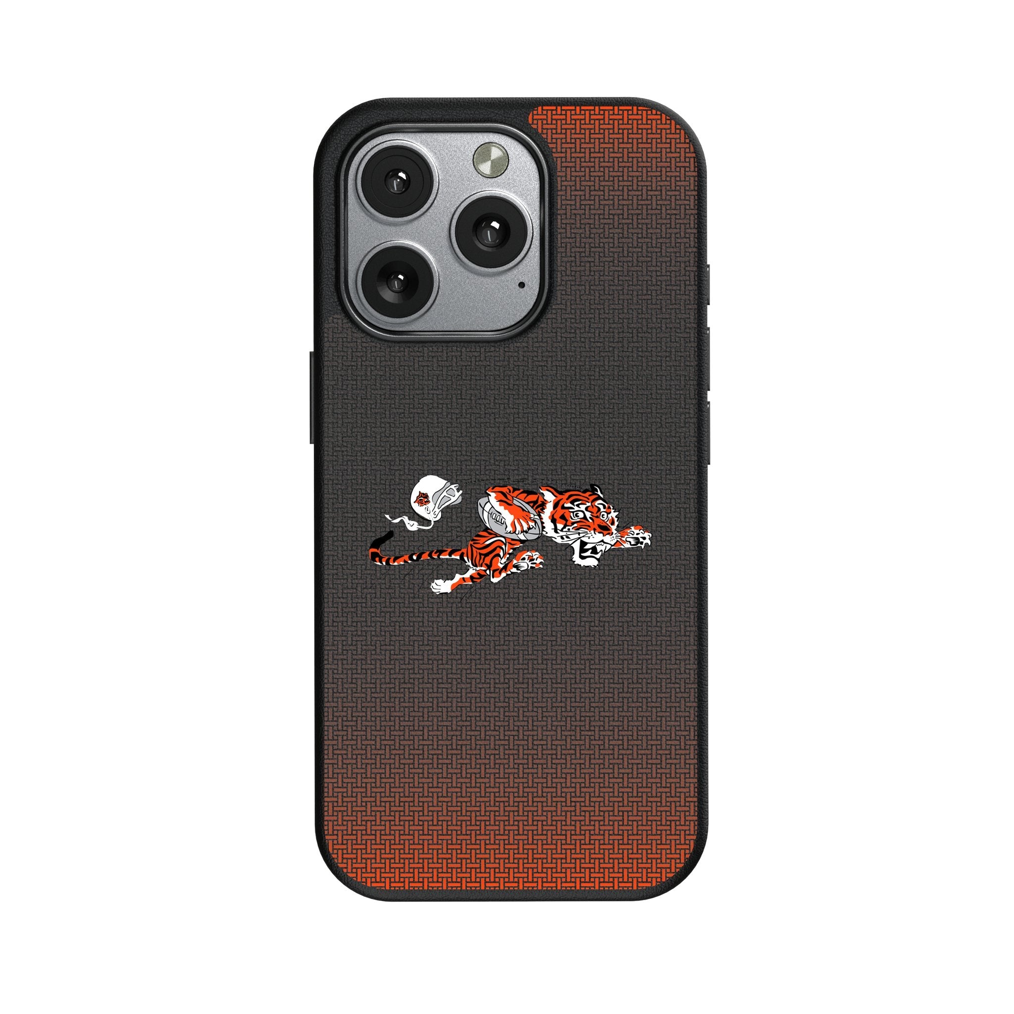 Cincinnati Bengals Historic Collection Linen MagSafe Compatible Phone Case for Apple iPhone