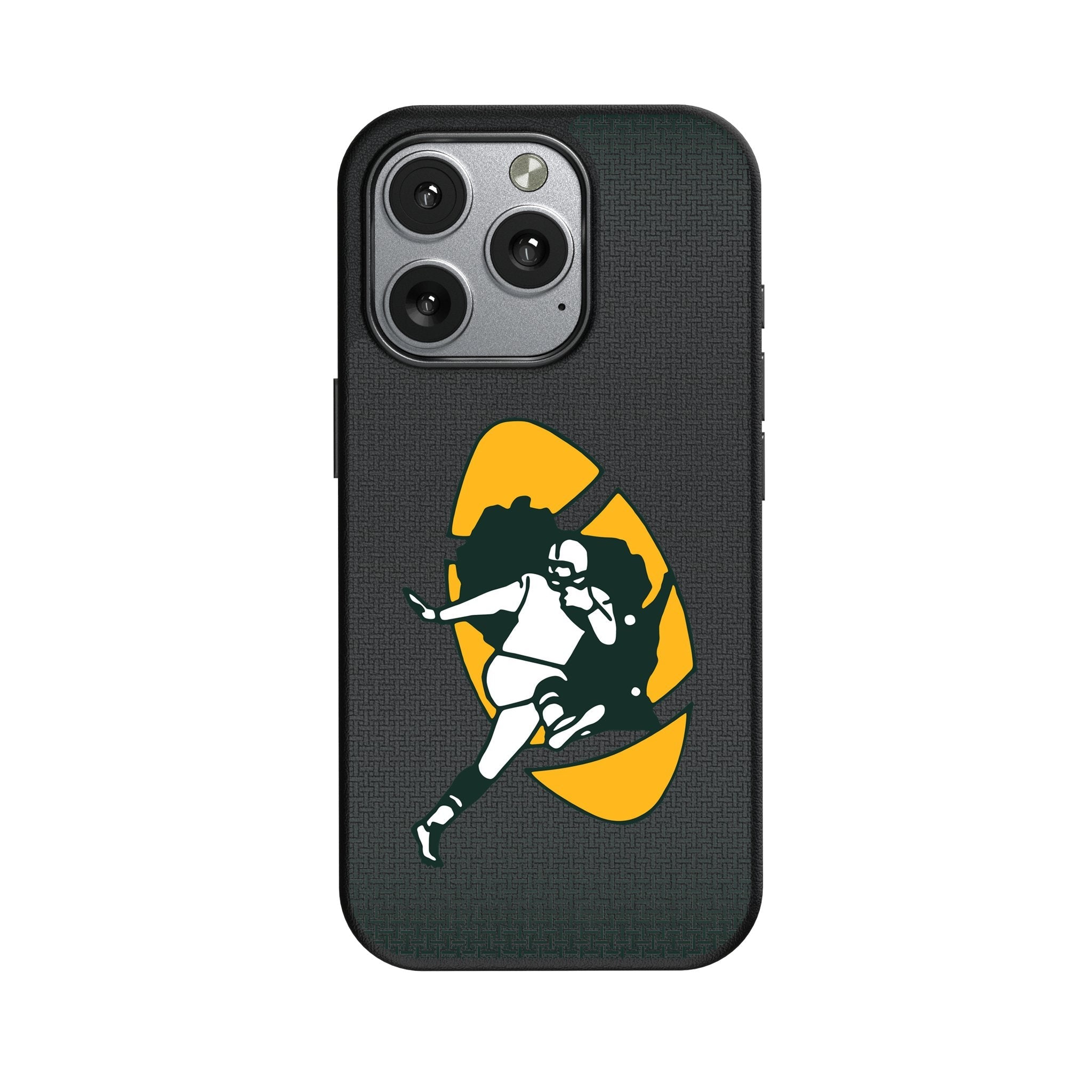 Green Bay Packers Historic Collection Linen MagSafe Compatible Phone Case for Apple iPhone 1