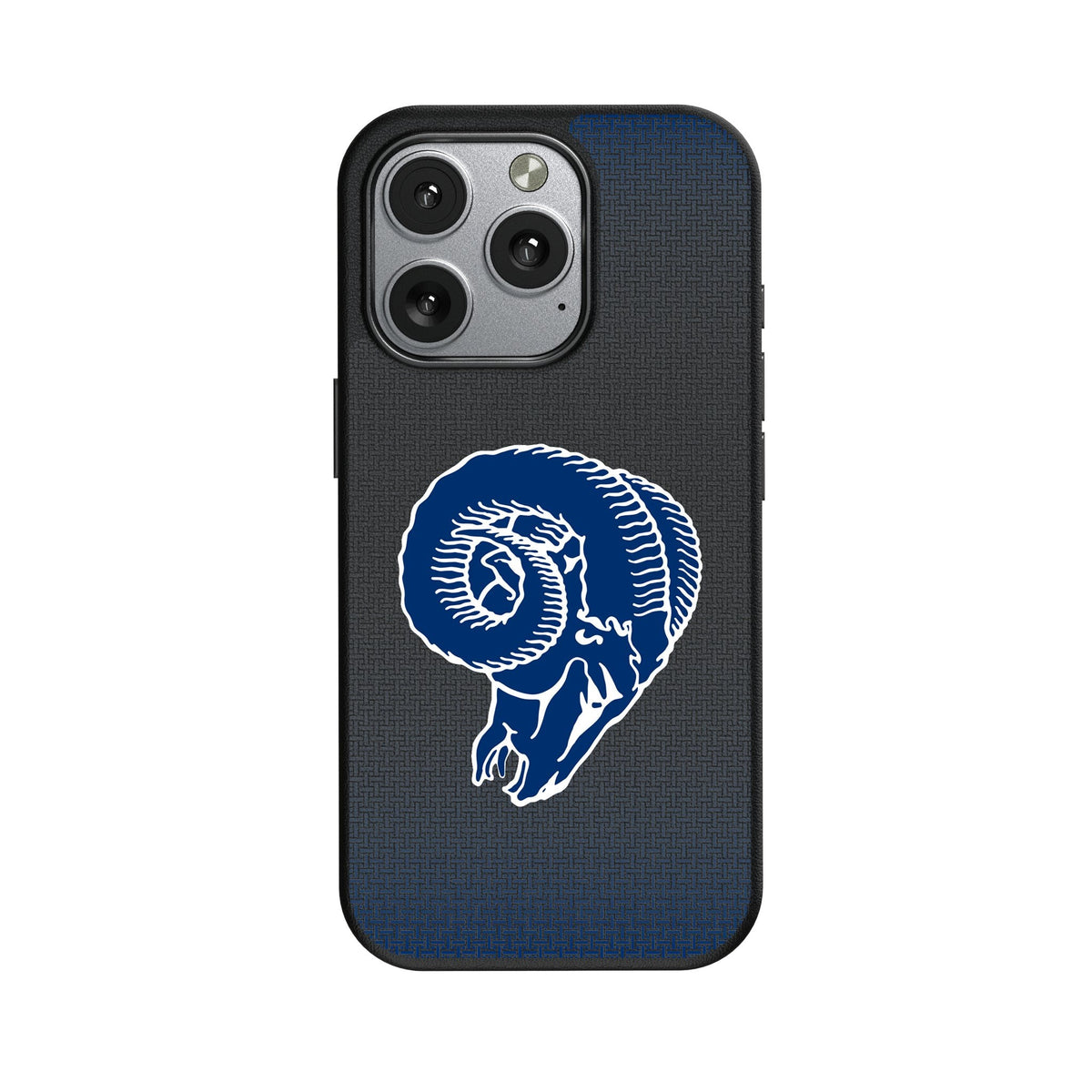 Los Angeles Rams Historic Collection Linen MagSafe Compatible Phone Case for Apple iPhone 1