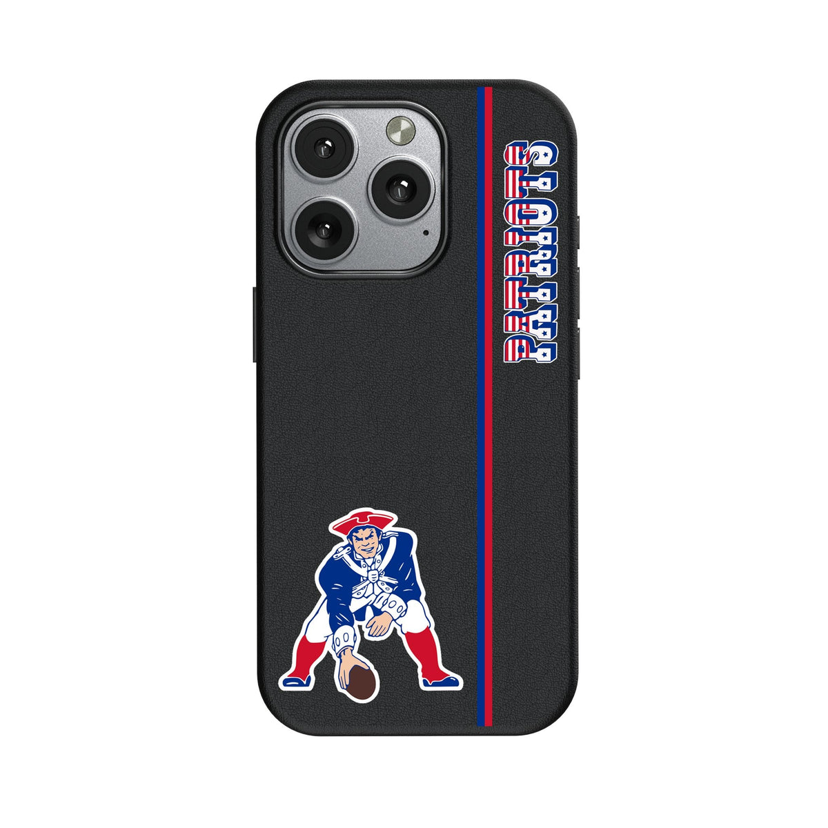 New England Patriots Historic Collection Sidebar MagSafe Compatible Phone Case for Apple iPhone 1