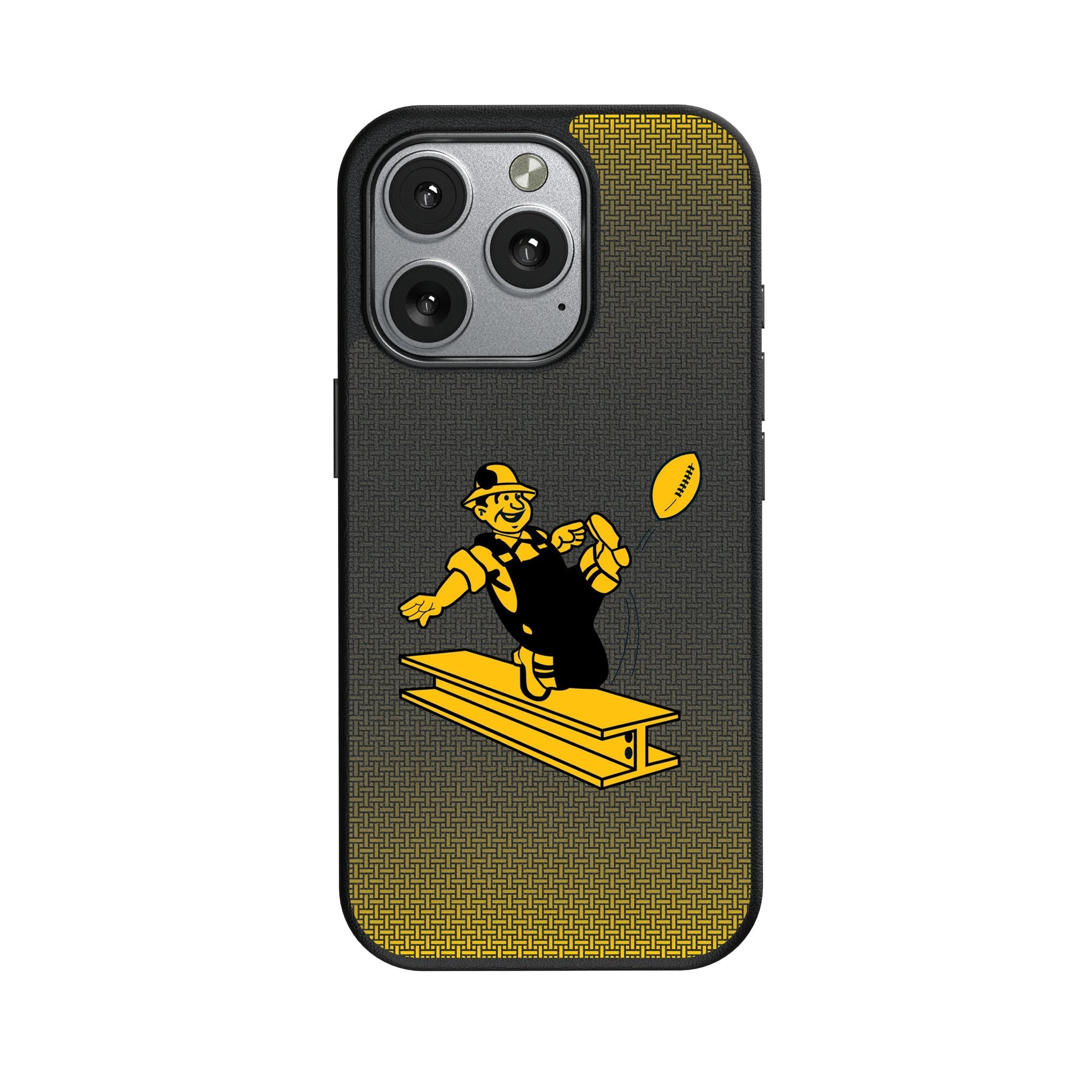 Pittsburgh Steelers 1961 Historic Collection Linen MagSafe Compatible Phone Case for Apple iPhone 1