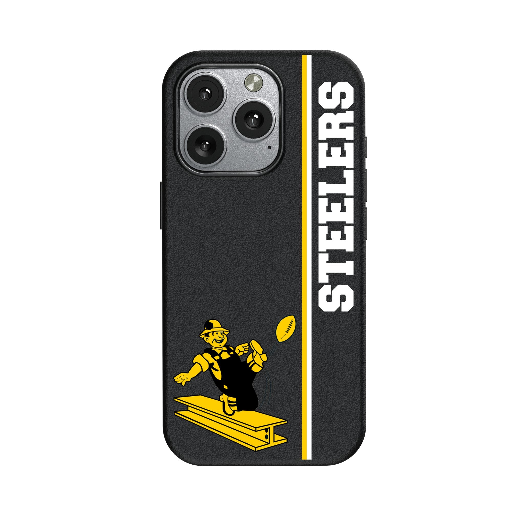 Pittsburgh Steelers 1961 Historic Collection Sidebar MagSafe Compatible Phone Case for Apple iPhone 1