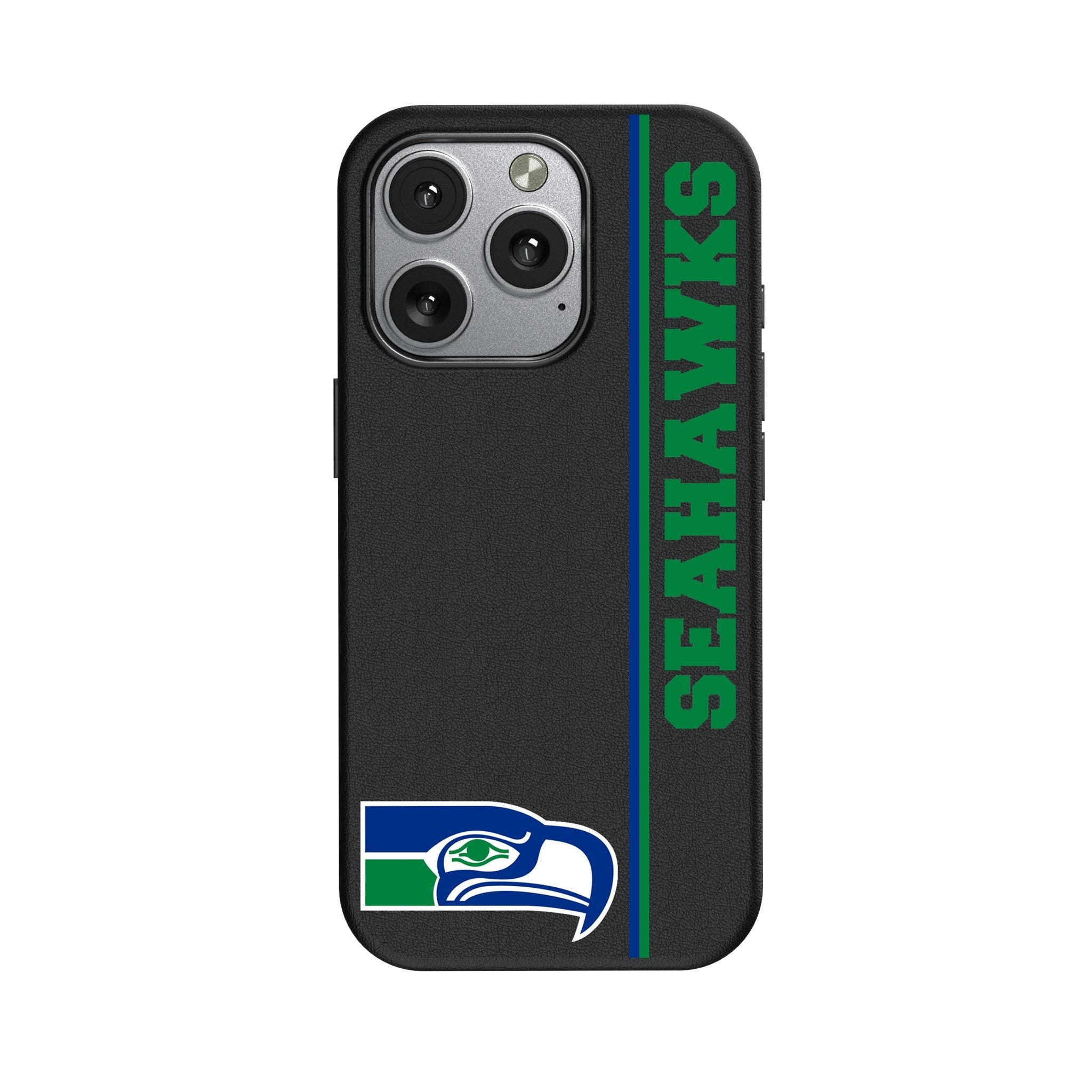 Seattle Seahawks Historic Collection Sidebar MagSafe Compatible Phone Case for Apple iPhone 1