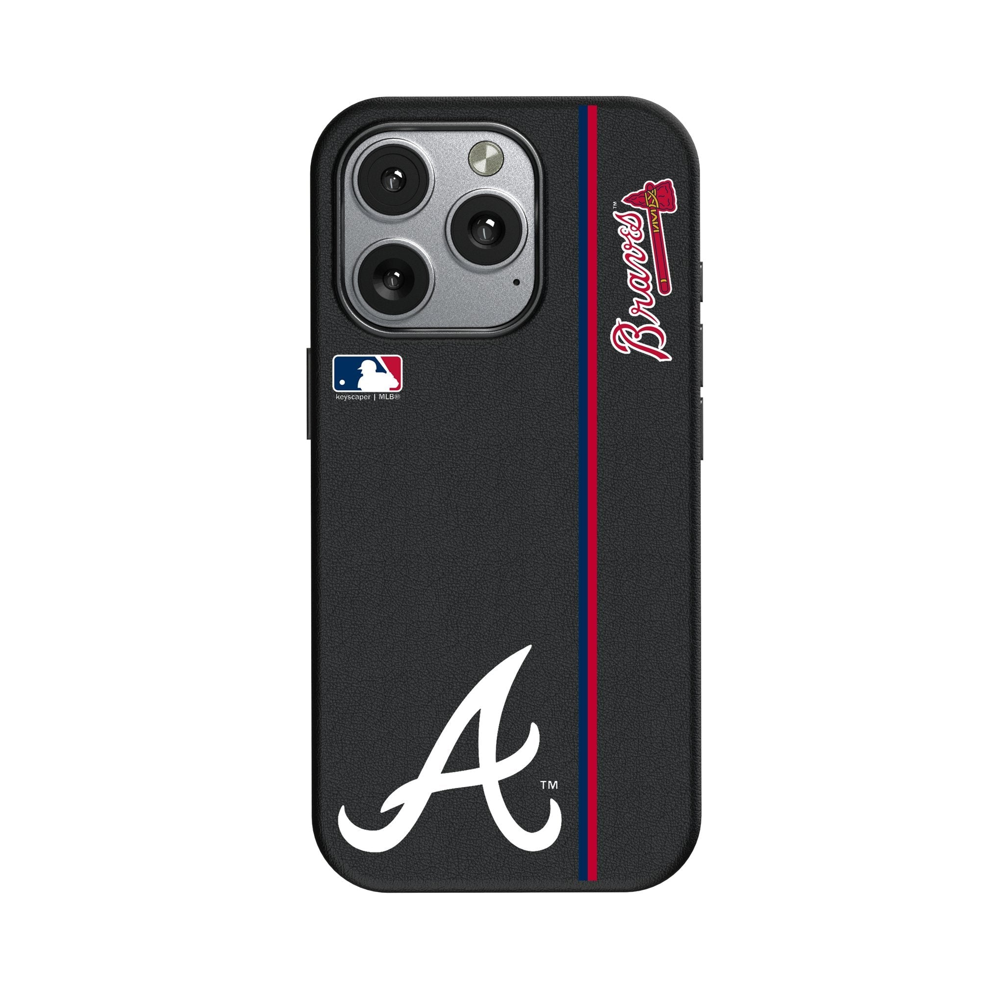Atlanta Braves Sidebar MagSafe Compatible Phone Case for Apple iPhone