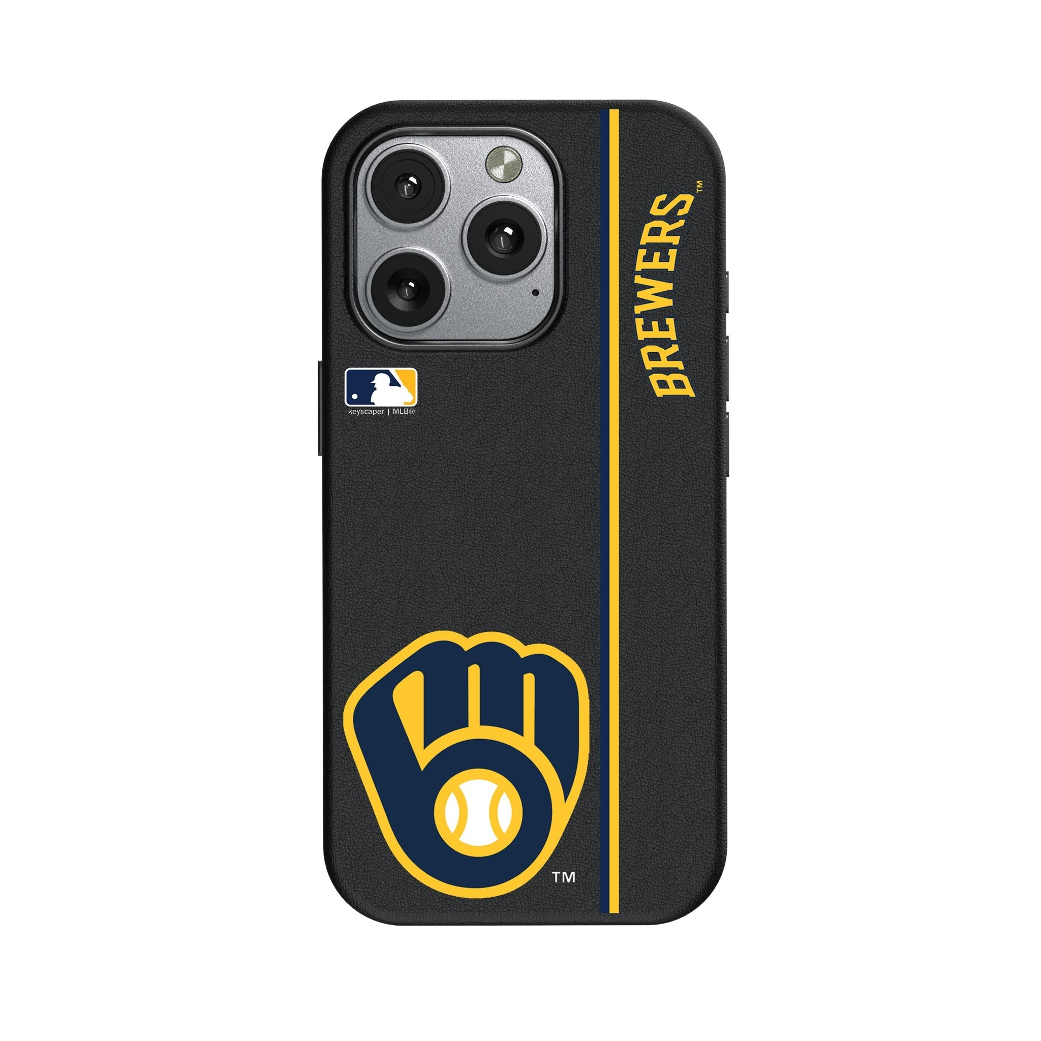 Milwaukee Brewers Sidebar MagSafe Compatible Phone Case for Apple iPhone 1