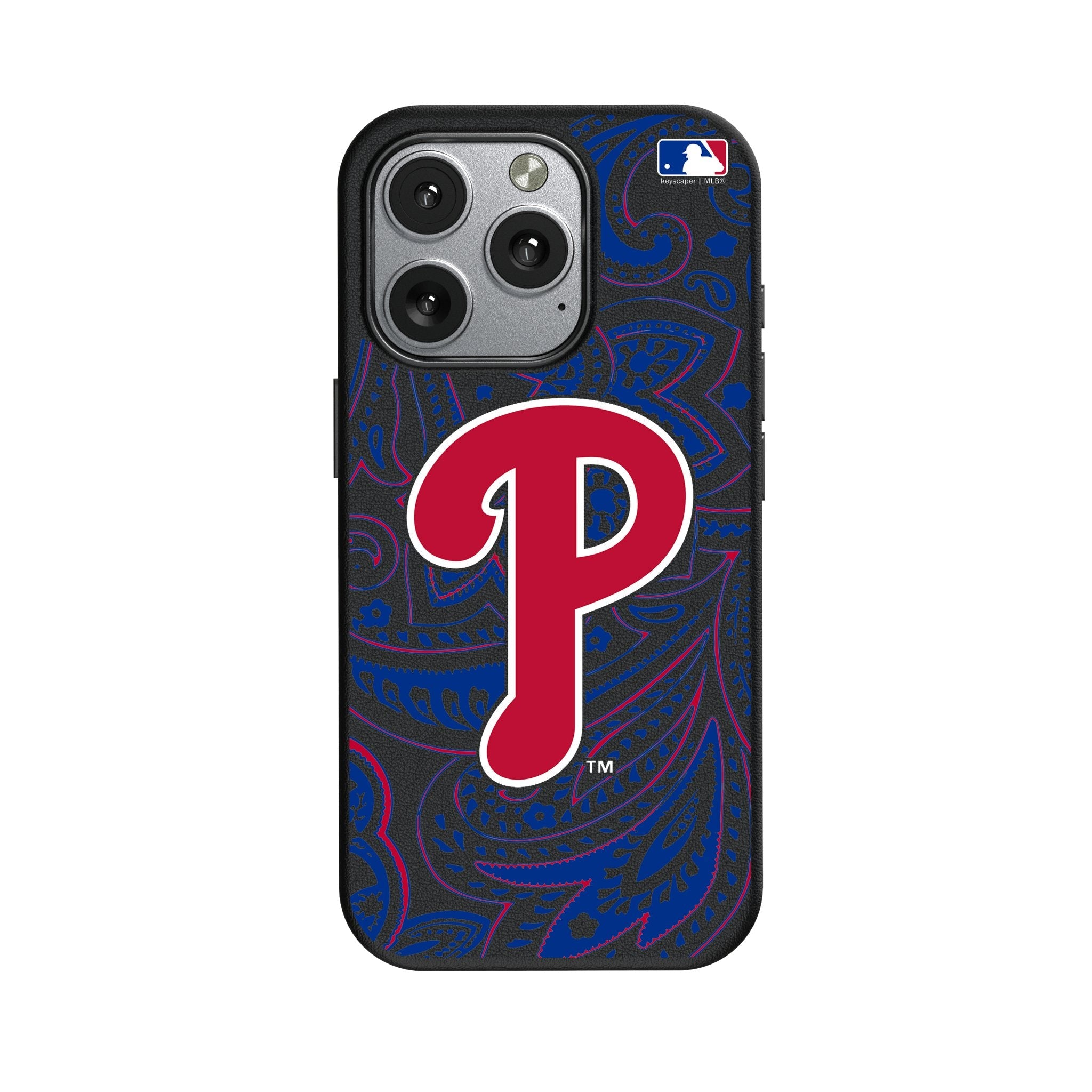 Philadelphia Phillies Paisley MagSafe Compatible Phone Case for Apple iPhone