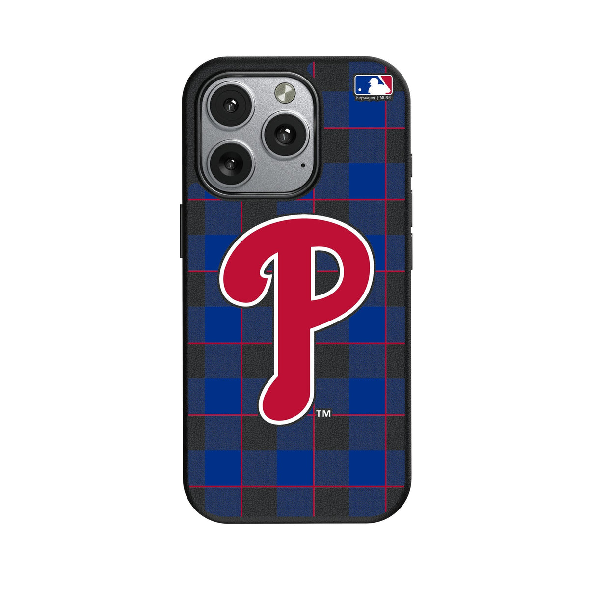 Philadelphia Phillies Plaid MagSafe Compatible Phone Case for Apple iPhone