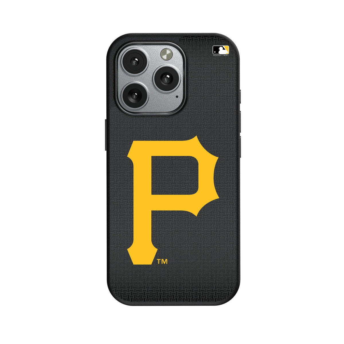 Pittsburgh Pirates Linen MagSafe Compatible Phone Case for Apple iPhone 1