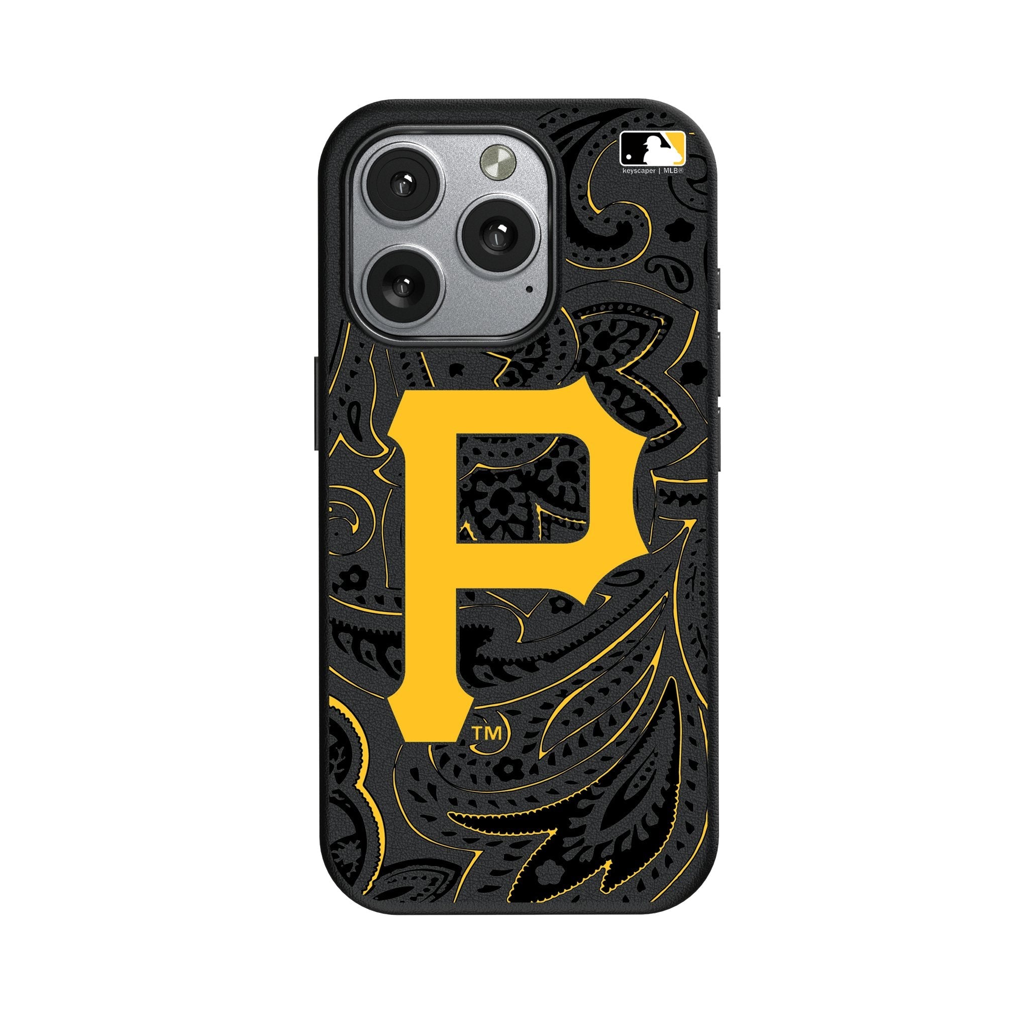 Pittsburgh Pirates Paisley MagSafe Compatible Phone Case for Apple iPhone 1