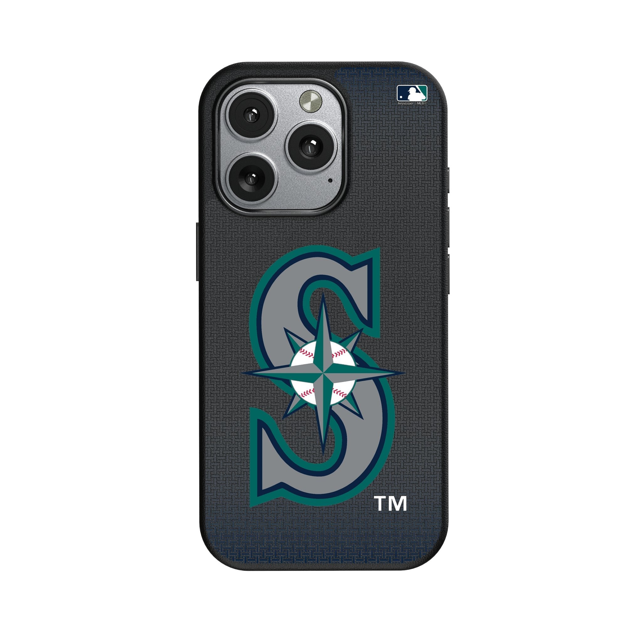 Seattle Mariners Linen MagSafe Compatible Phone Case for Apple iPhone 1