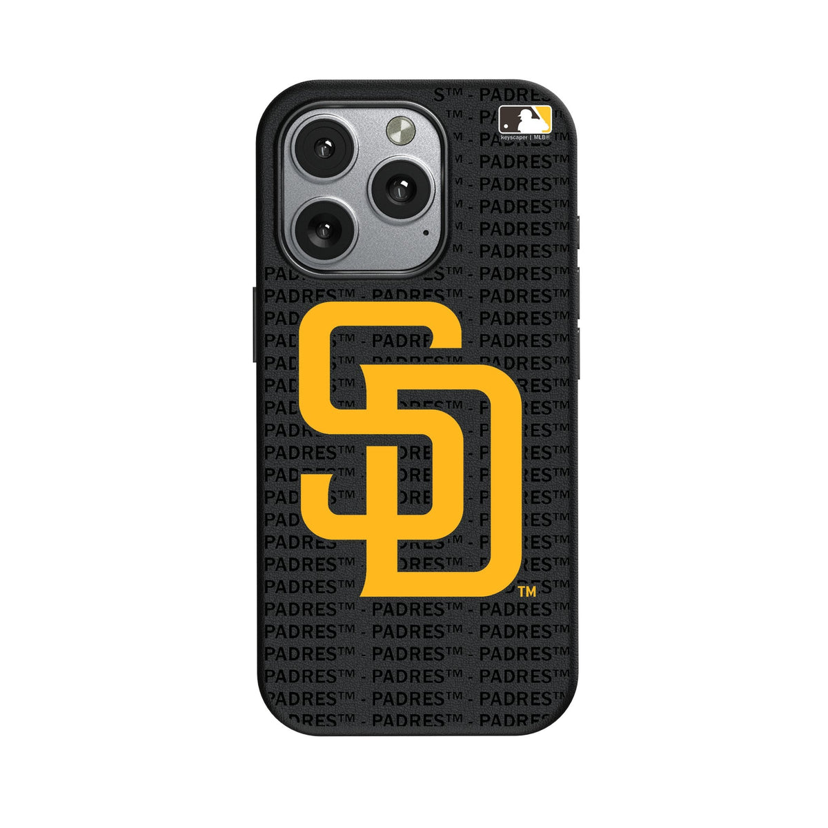 San Diego Padres Text Backdrop MagSafe Compatible Phone Case for Apple iPhone