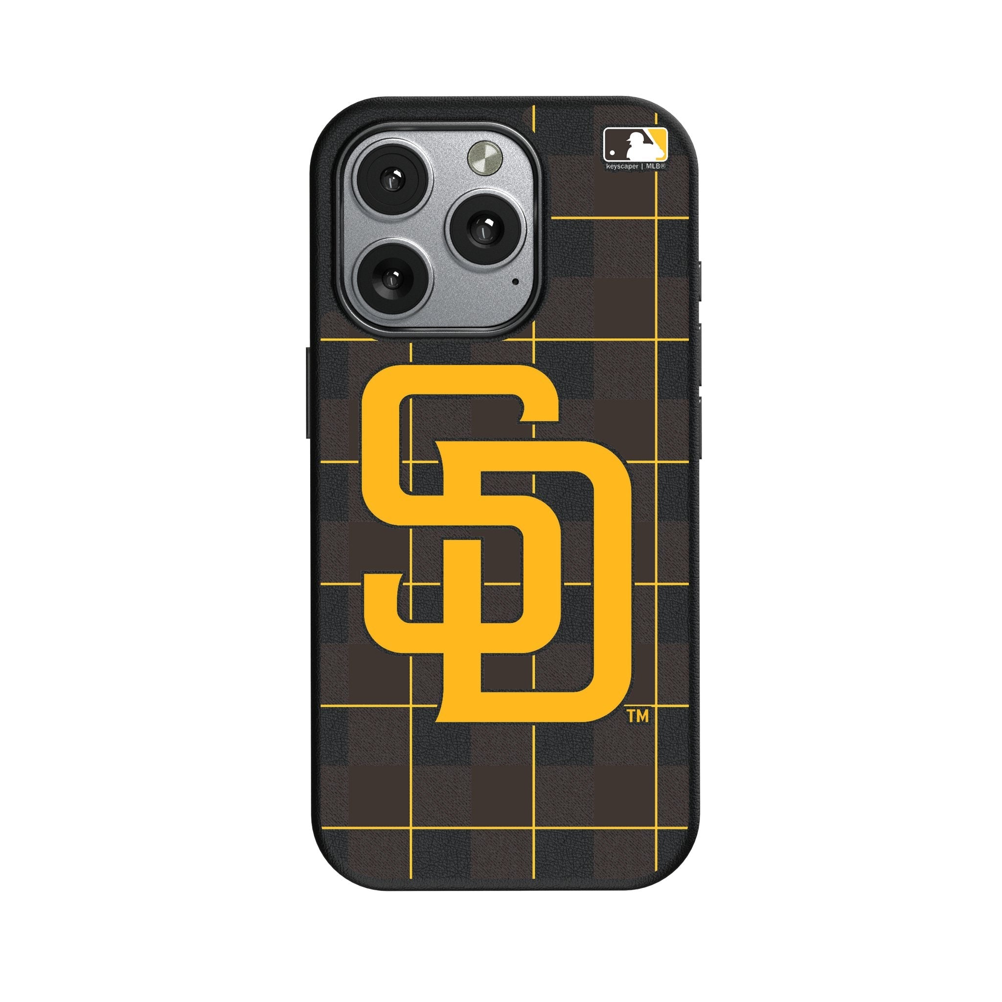 San Diego Padres Plaid MagSafe Compatible Phone Case for Apple iPhone