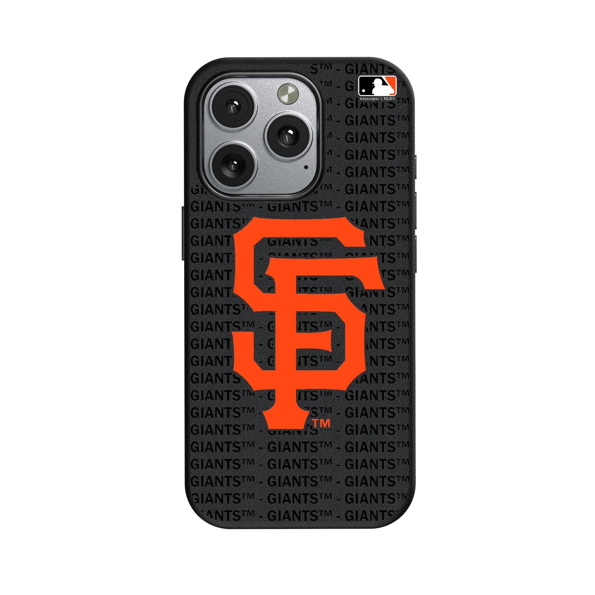 San Francisco Giants Text Backdrop MagSafe Compatible Phone Case for Apple iPhone