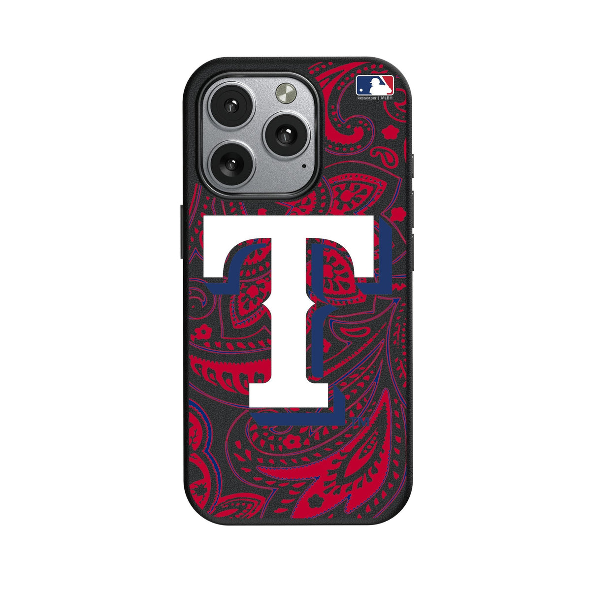 Texas Rangers Paisley MagSafe Compatible Phone Case for Apple iPhone