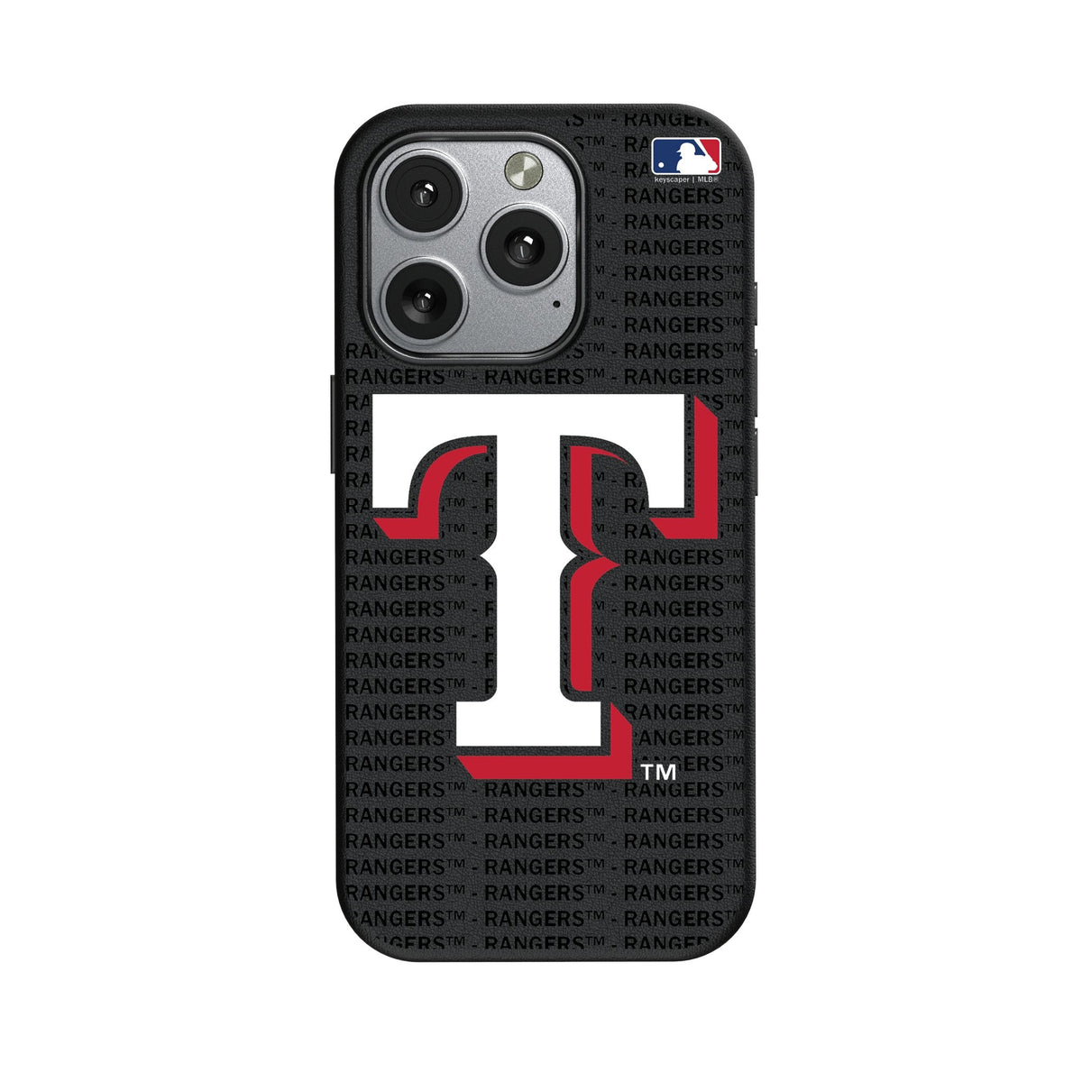 Texas Rangers Text Backdrop MagSafe Compatible Phone Case for Apple iPhone