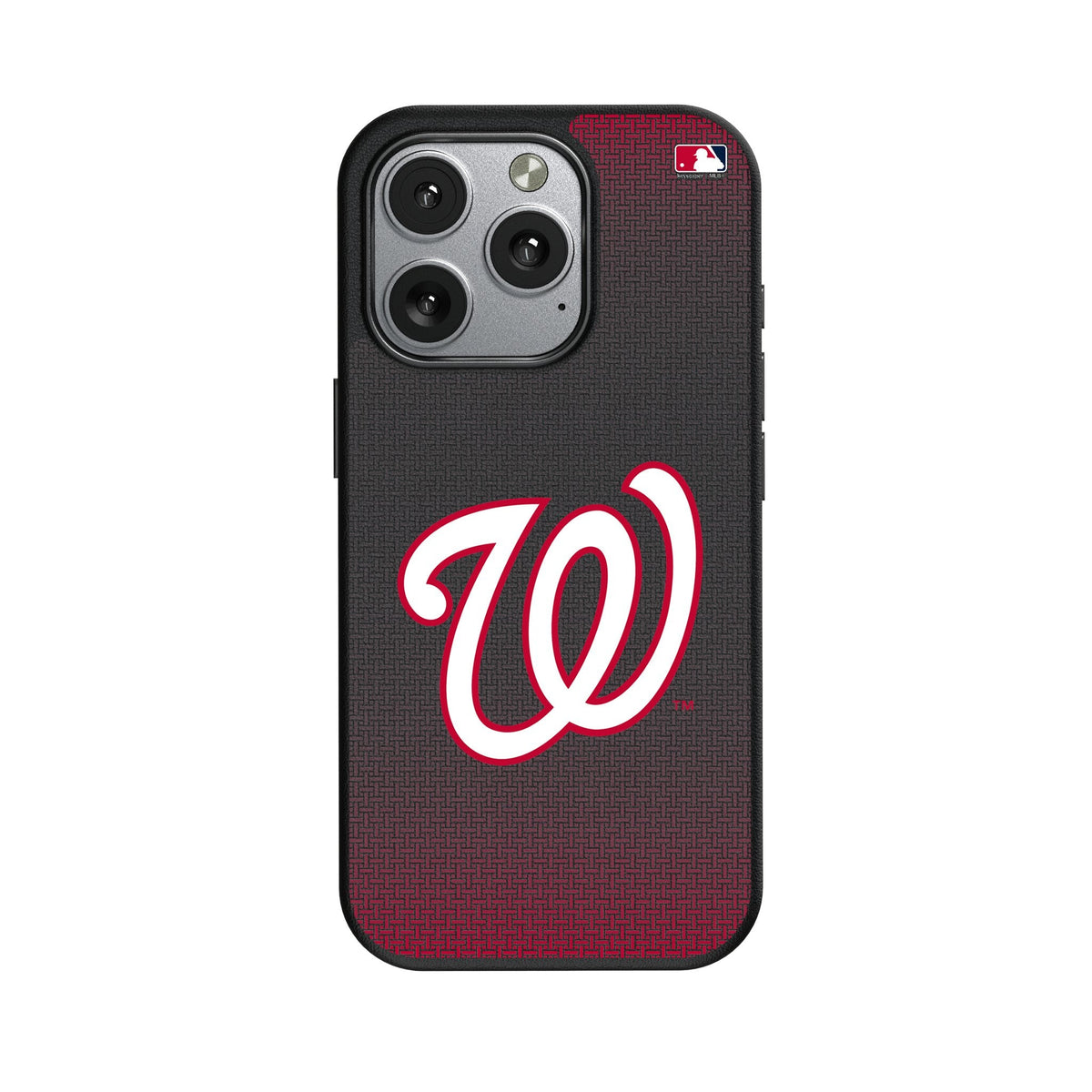 Washington Nationals Linen MagSafe Compatible Phone Case for Apple iPhone 1