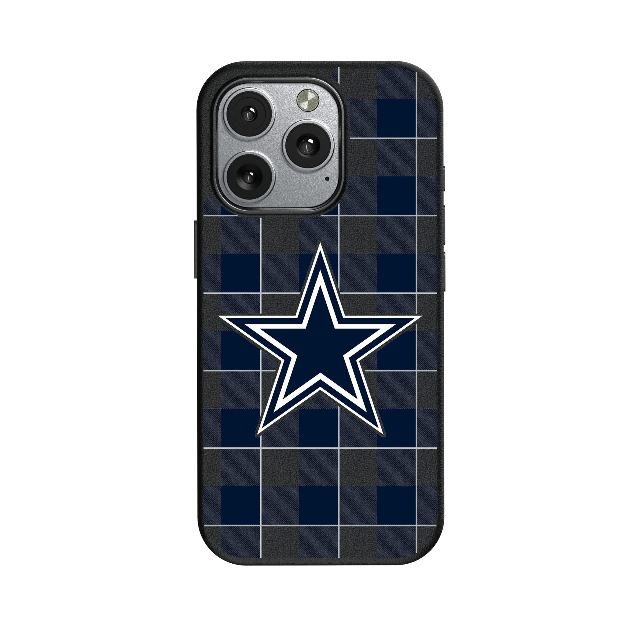 Dallas Cowboys Plaid MagSafe Compatible Phone Case for Apple iPhone