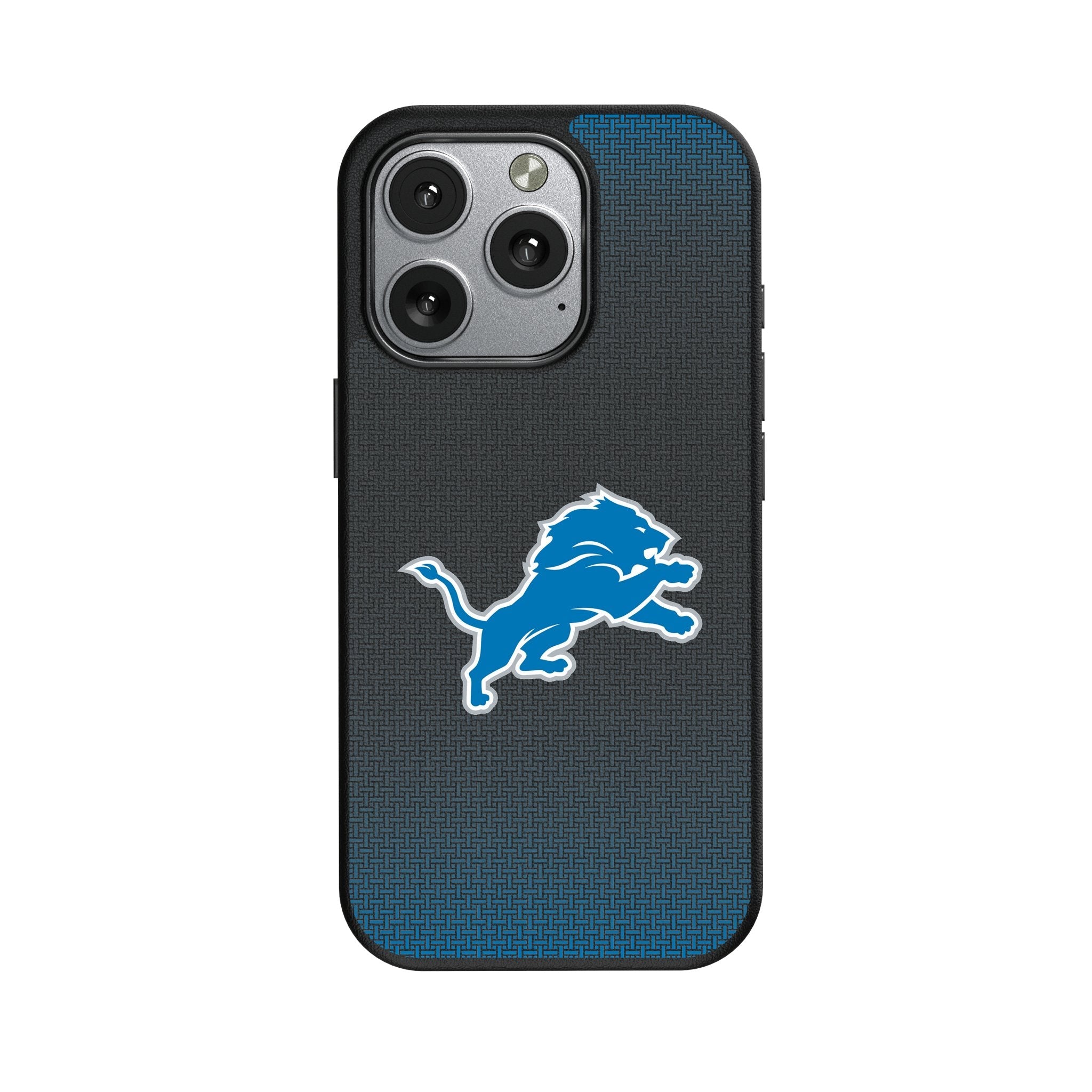 Detroit Lions Linen MagSafe Compatible Phone Case for Apple iPhone 1