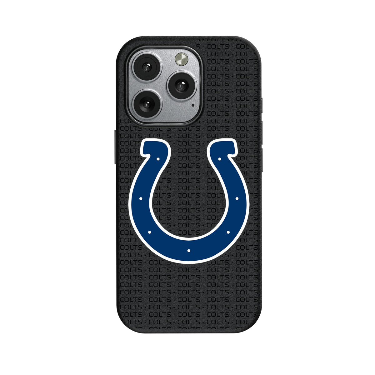 Indianapolis Colts Text Backdrop MagSafe Compatible Phone Case for Apple iPhone 1