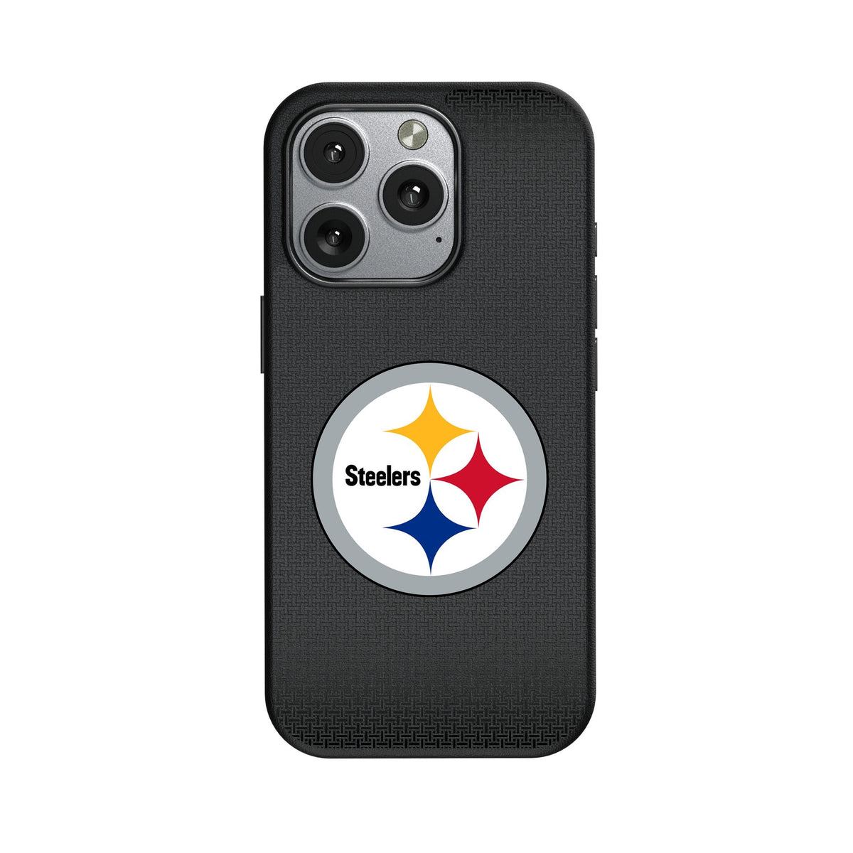 Pittsburgh Steelers Linen MagSafe Compatible Phone Case for Apple iPhone 1