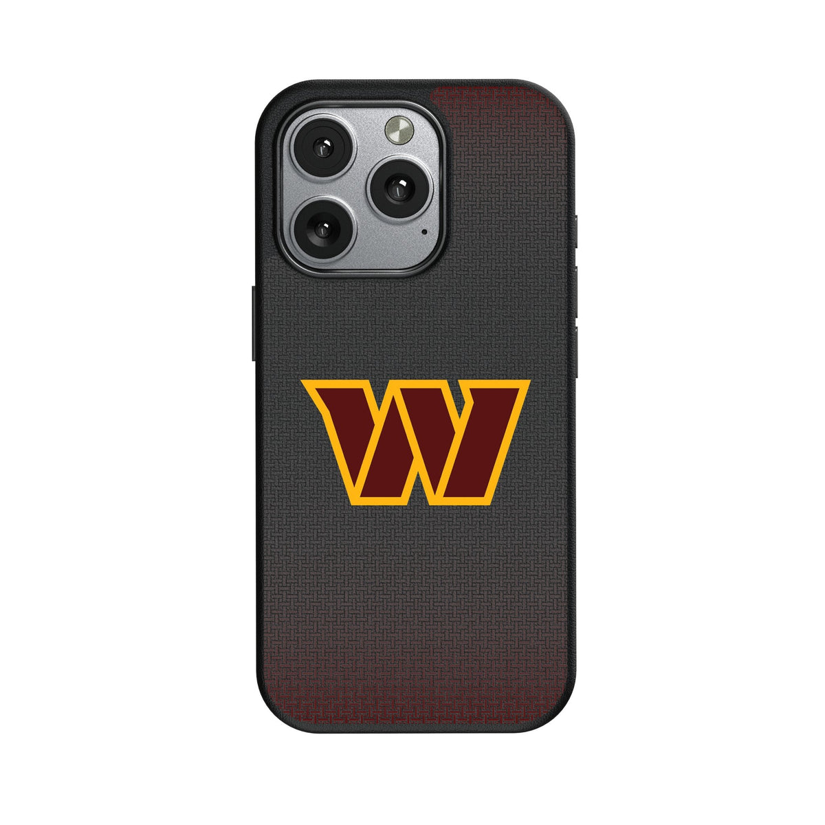 Washington Commanders Linen MagSafe Compatible Phone Case for Apple iPhone 1