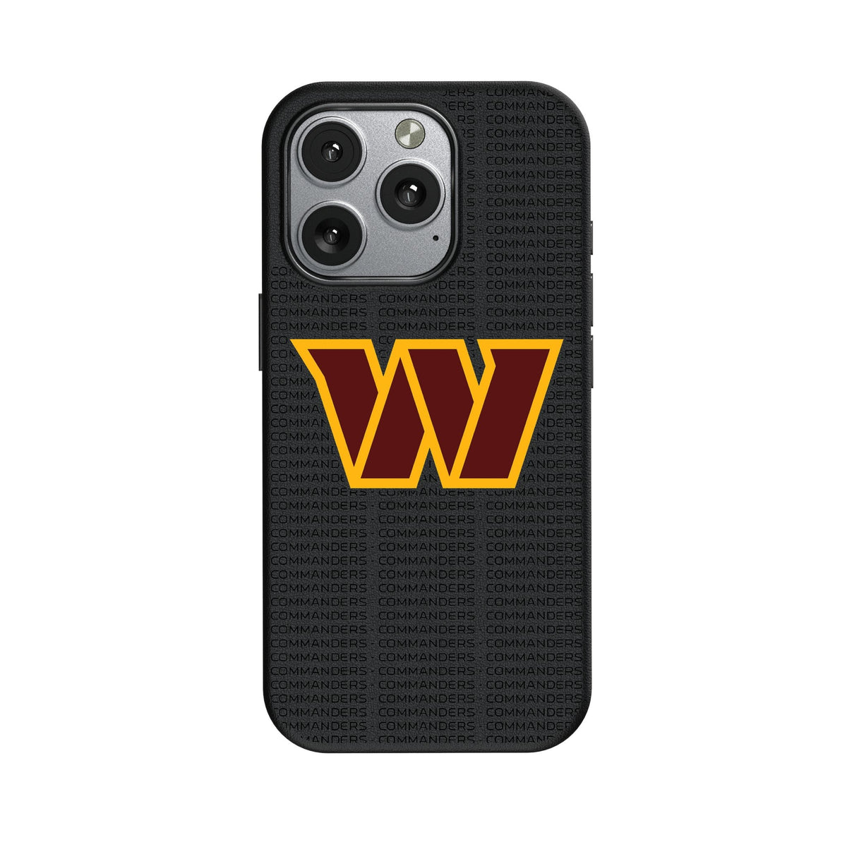 Washington Commanders Text Backdrop MagSafe Compatible Phone Case for Apple iPhone 1