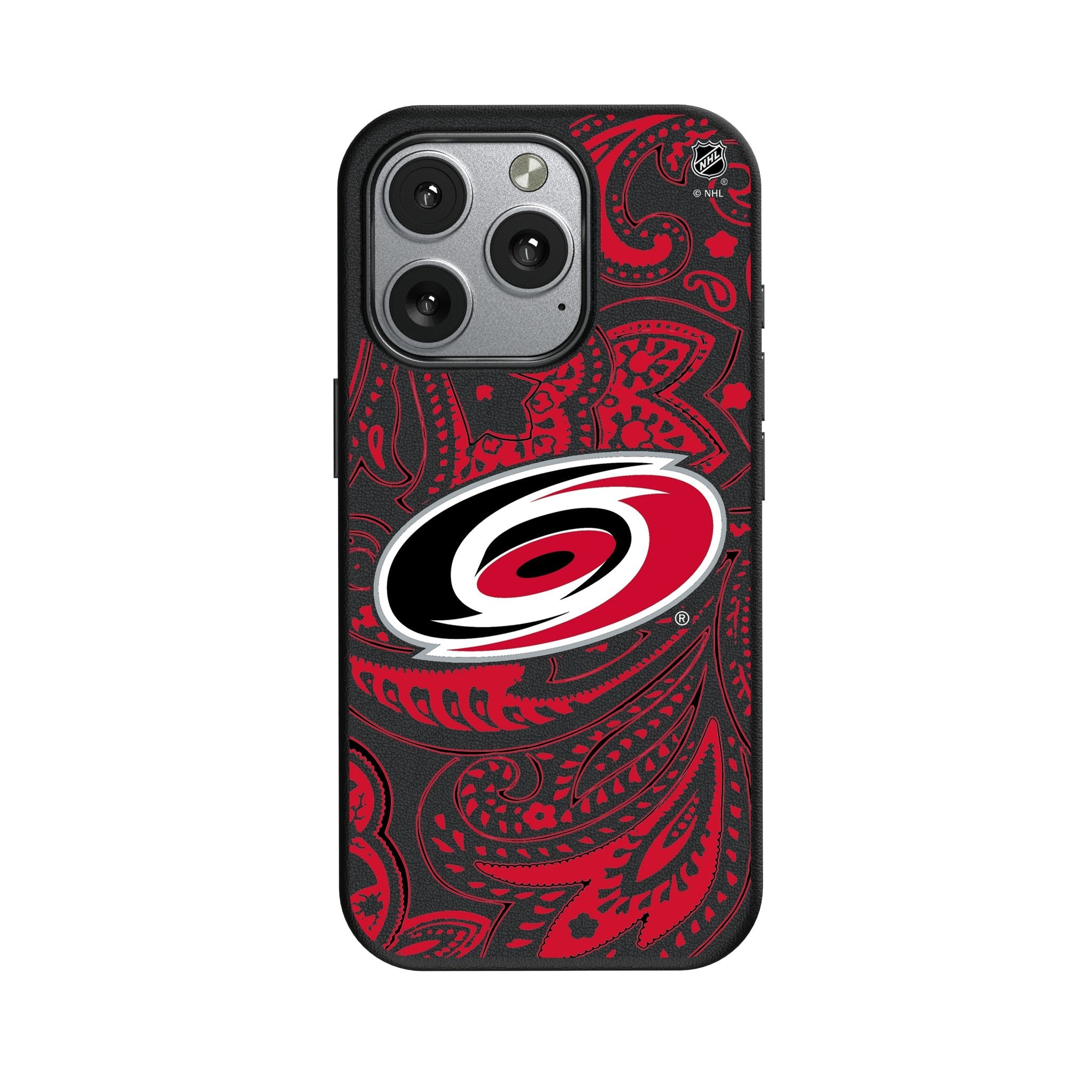 Carolina Hurricanes Paisley MagSafe Compatible Phone Case for Apple iPhone