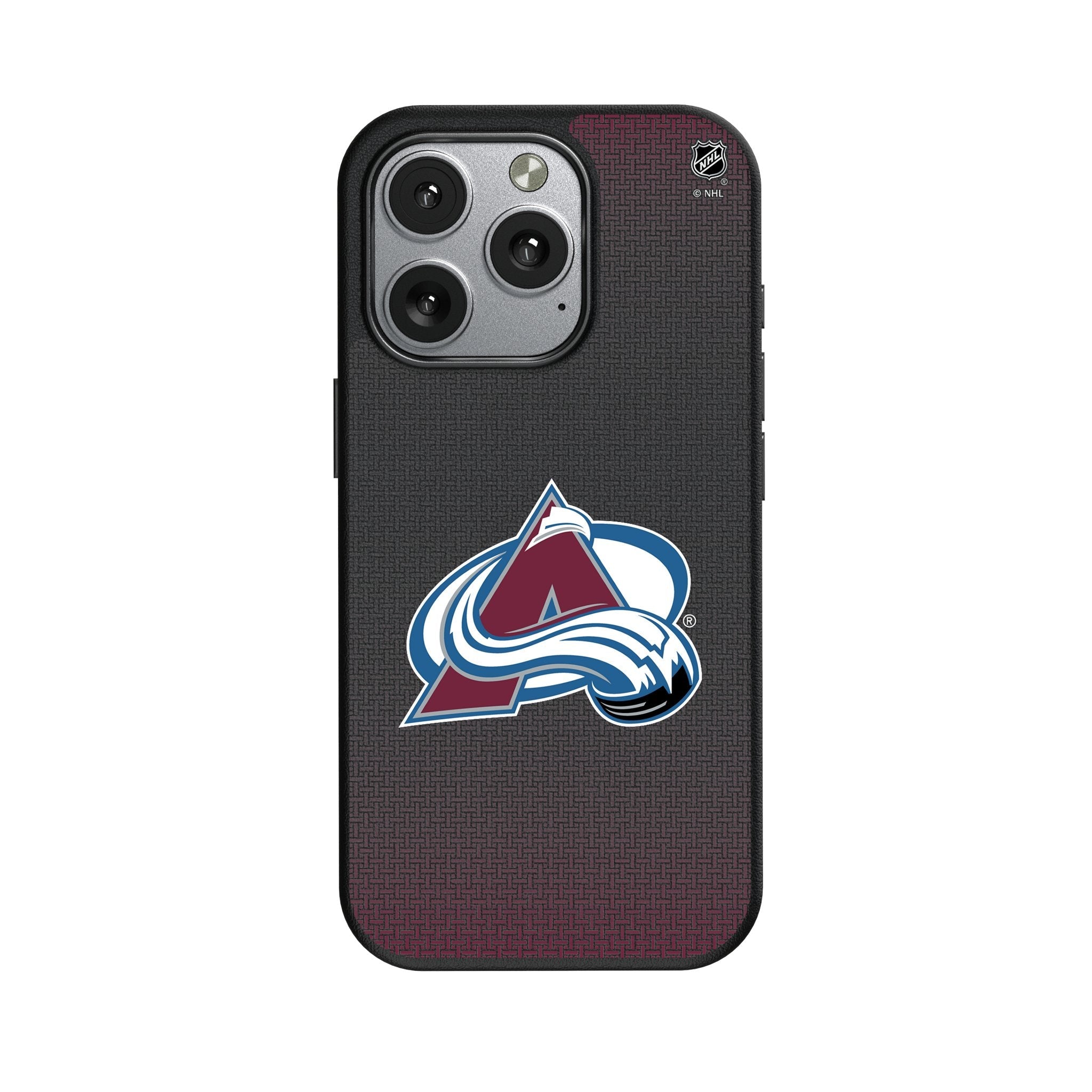 Colorado Avalanche Linen MagSafe Compatible Phone Case for Apple iPhone