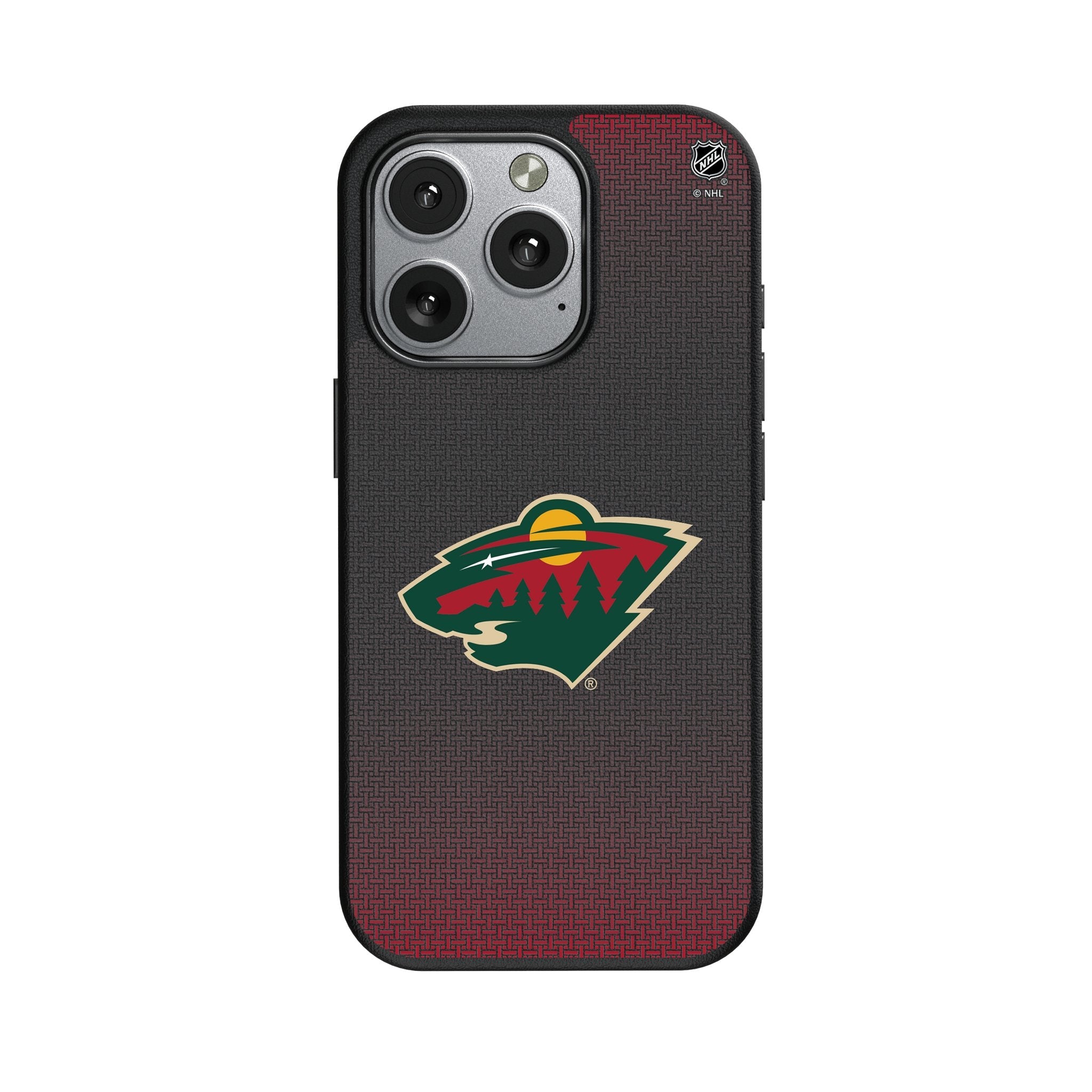 Minnesota Wild Linen MagSafe Compatible Phone Case for Apple iPhone