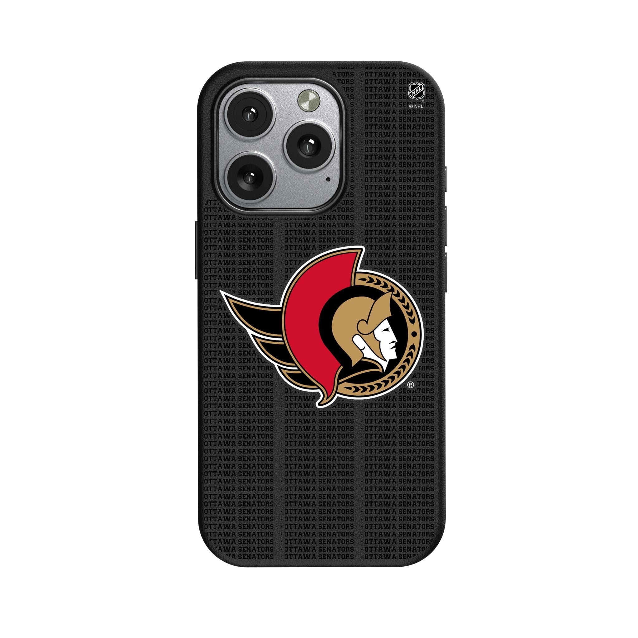 Ottawa Senators Text Backdrop MagSafe Compatible Phone Case for Apple iPhone