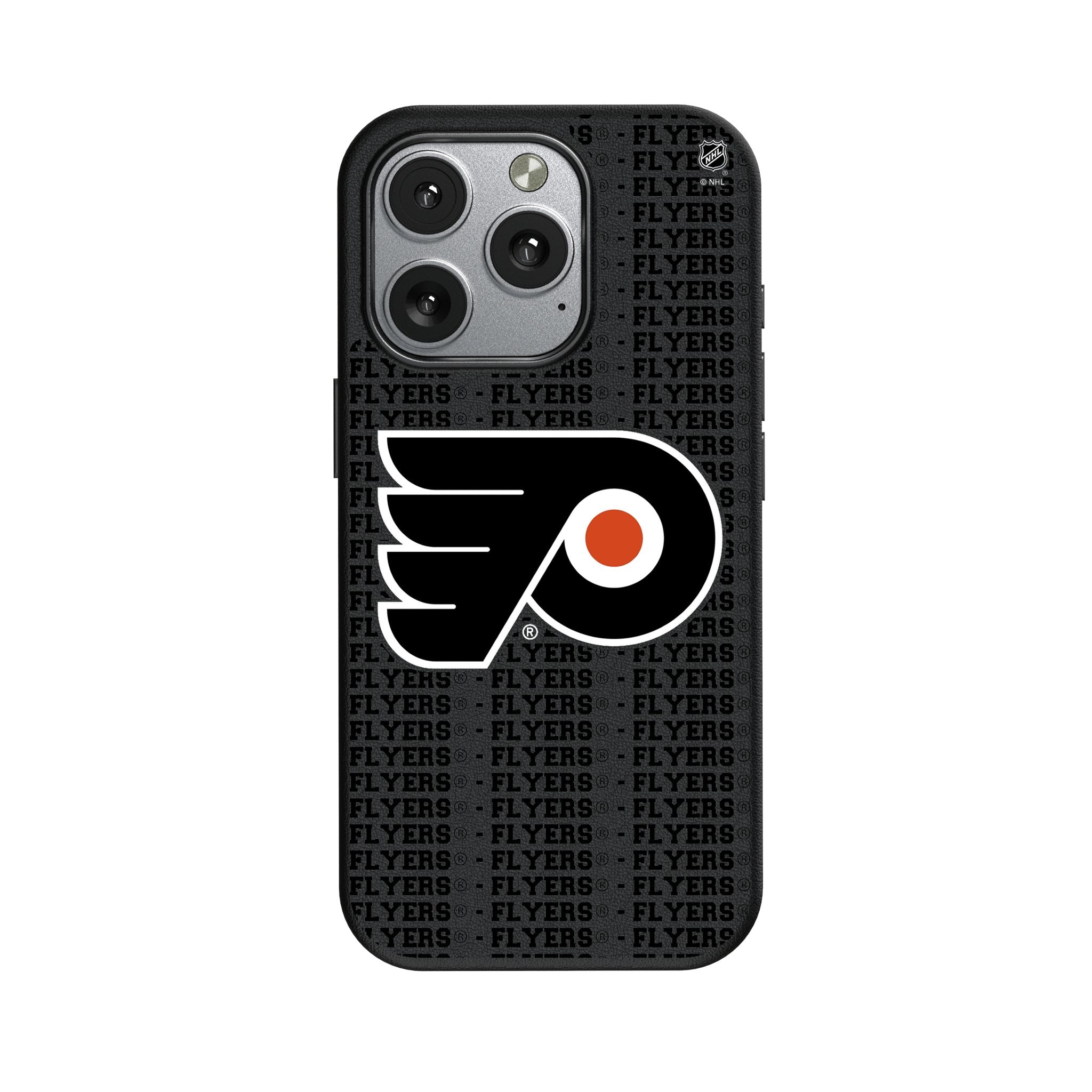 Philadelphia Flyers Text Backdrop MagSafe Compatible Phone Case for Apple iPhone