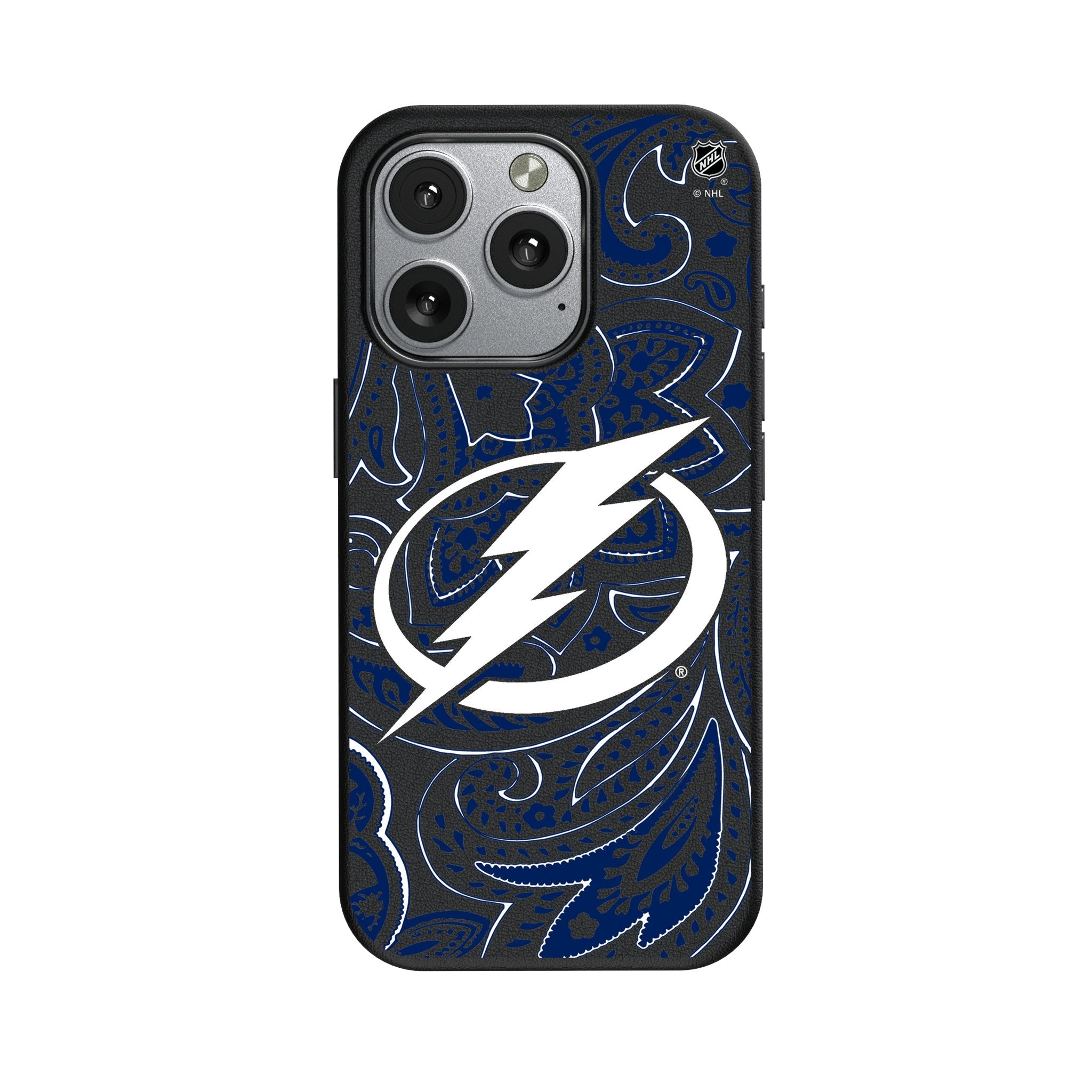 Tampa Bay Lightning Paisley MagSafe Compatible Phone Case for Apple iPhone