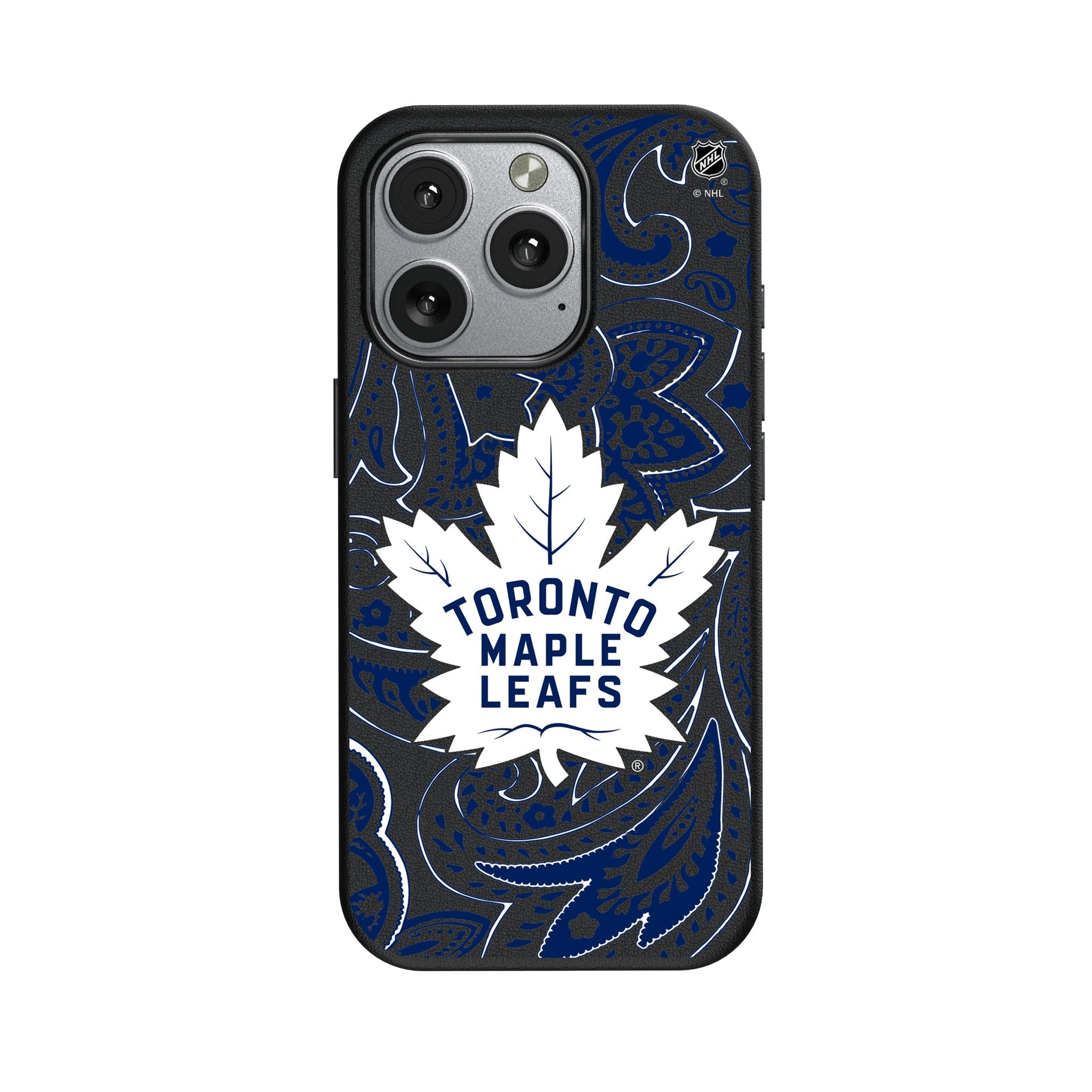 Toronto Maple Leafs Paisley MagSafe Compatible Phone Case for Apple iPhone