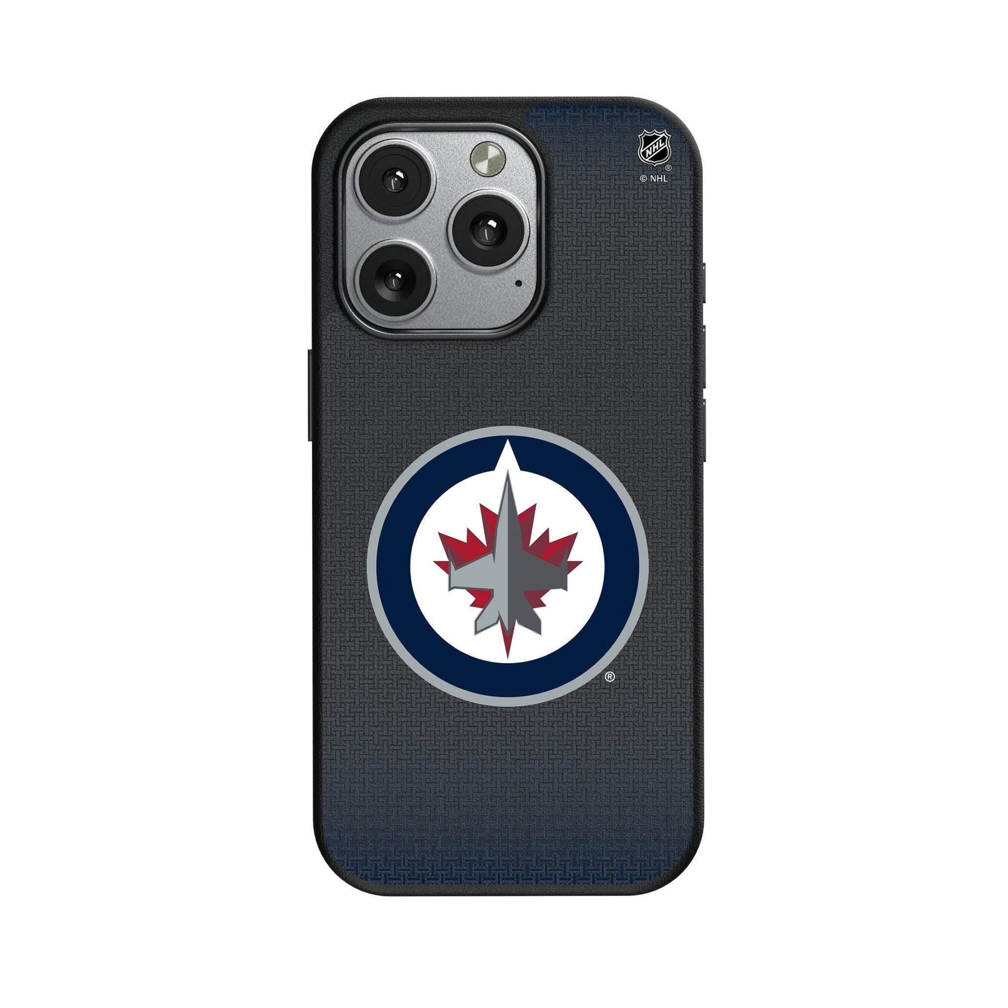 Winnipeg Jets Linen MagSafe Compatible Phone Case for Apple iPhone