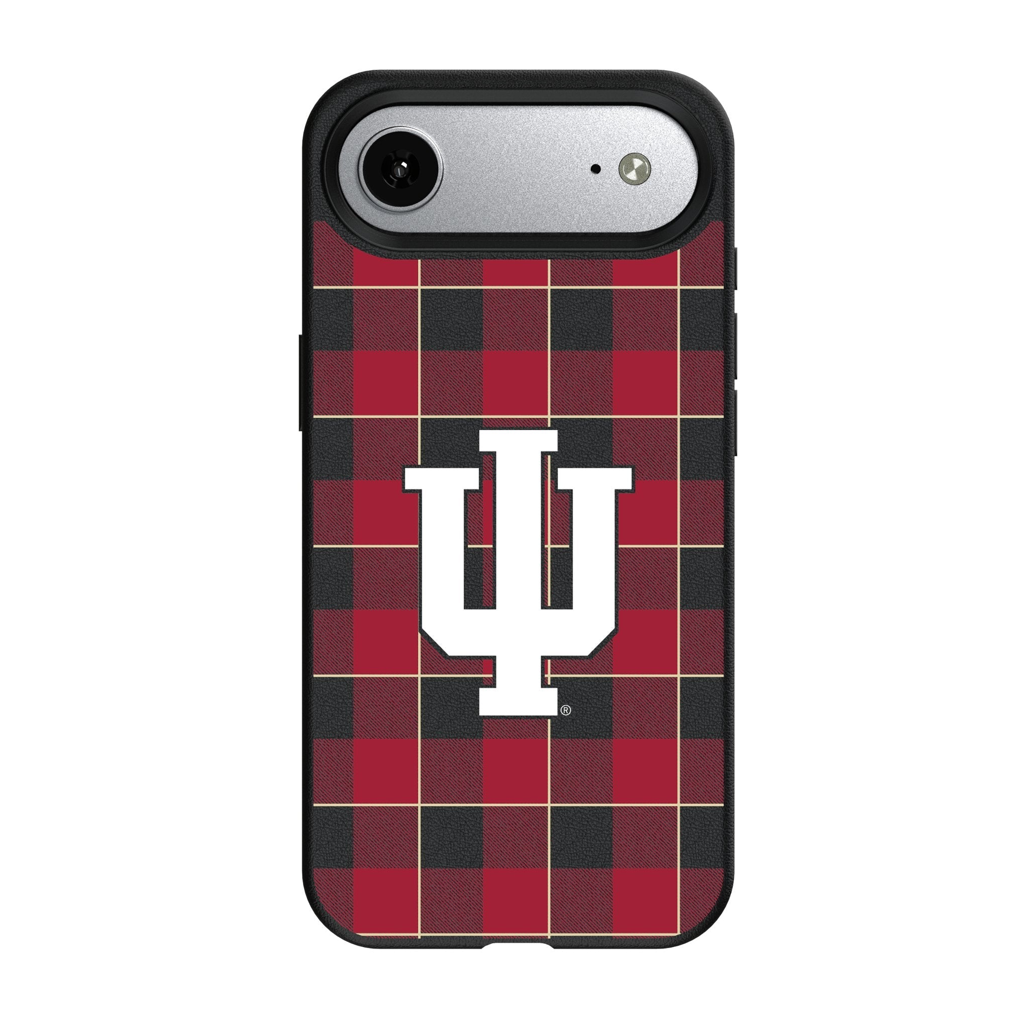 Indiana University Hoosiers Plaid MagSafe Compatible Phone Case for Apple iPhone 17 Series 3