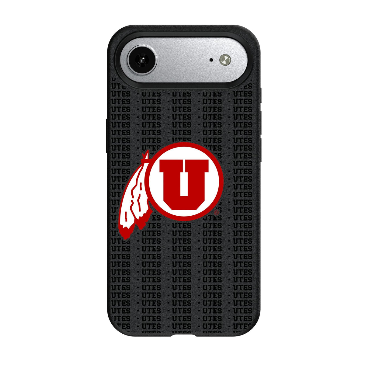 University of Utah Utes Text Backdrop MagSafe Compatible Phone Case for Apple iPhone 17 Series 3