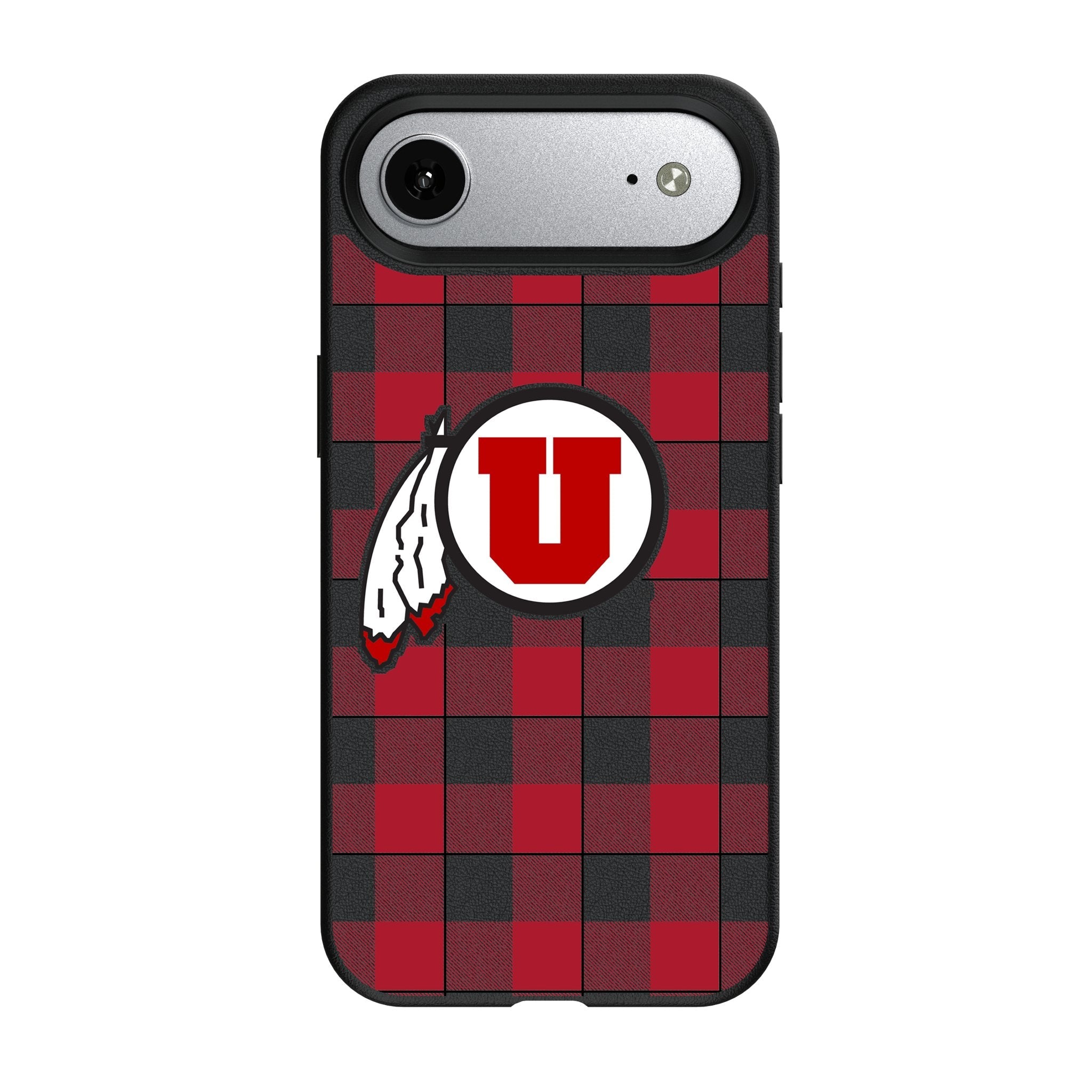 University of Utah Utes Plaid MagSafe Compatible Phone Case for Apple iPhone 17 Series 3