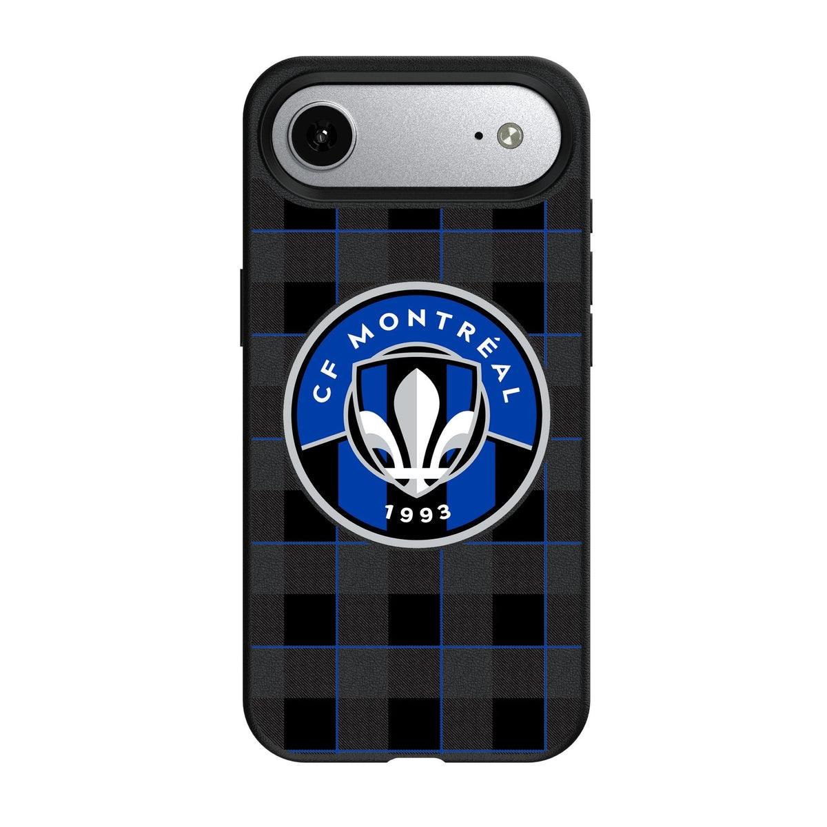 CF Montreal Plaid MagSafe Compatible Phone Case for Apple iPhone 17 Series 3