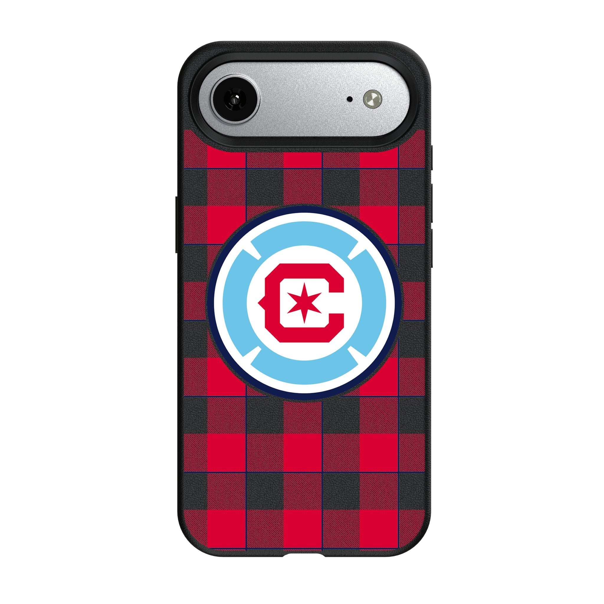 Chicago Fire Plaid MagSafe Compatible Phone Case for Apple iPhone 17 Series 3
