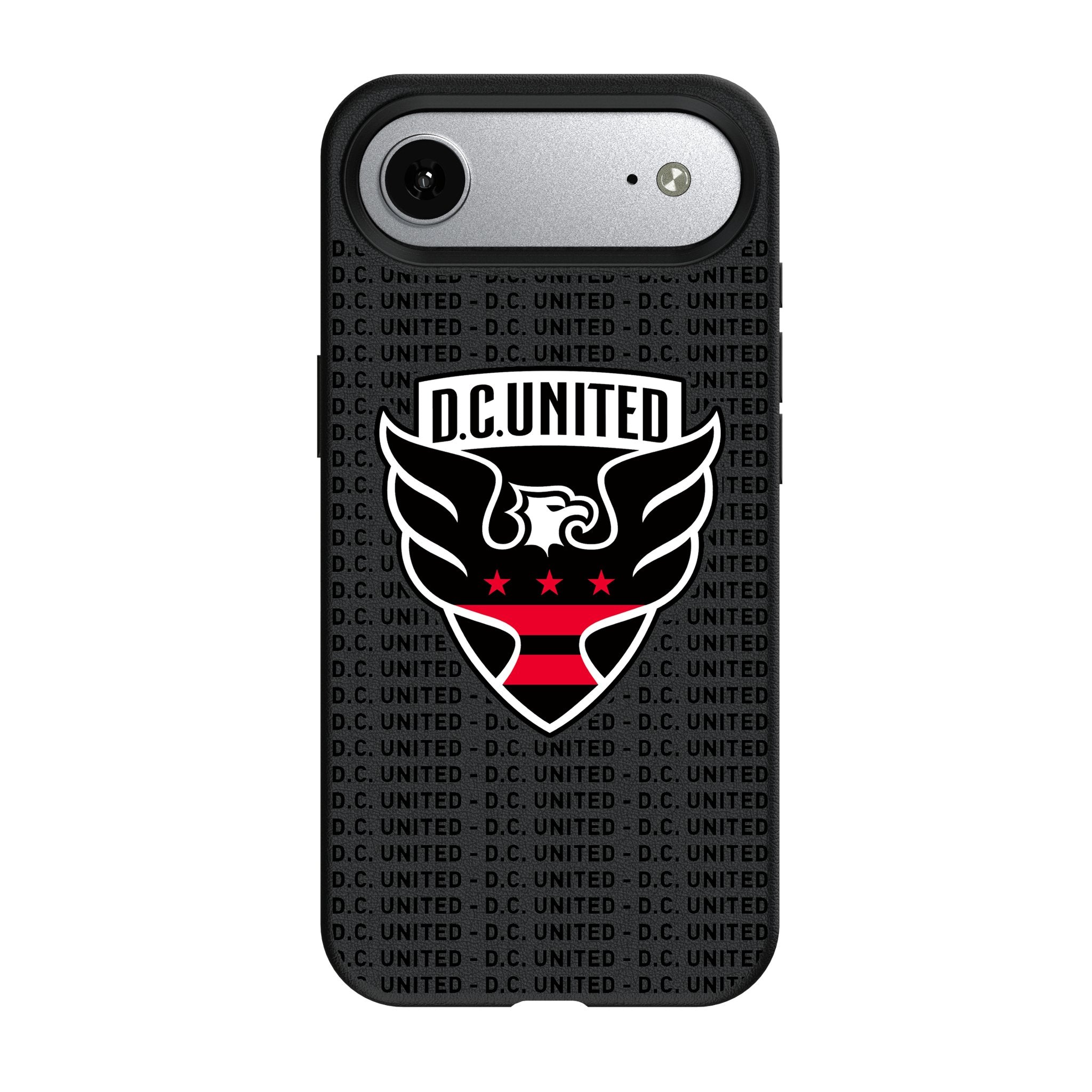 DC United Text Backdrop MagSafe Compatible Phone Case for Apple iPhone 17 Series 3