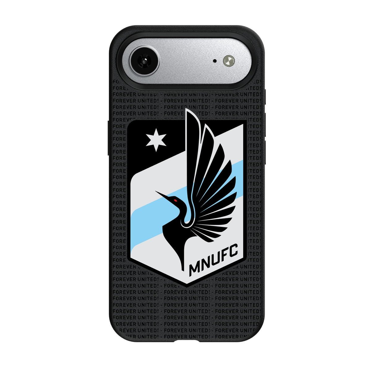 Minnesota United FC Text Backdrop MagSafe Compatible Phone Case for Apple iPhone 17 Series 3