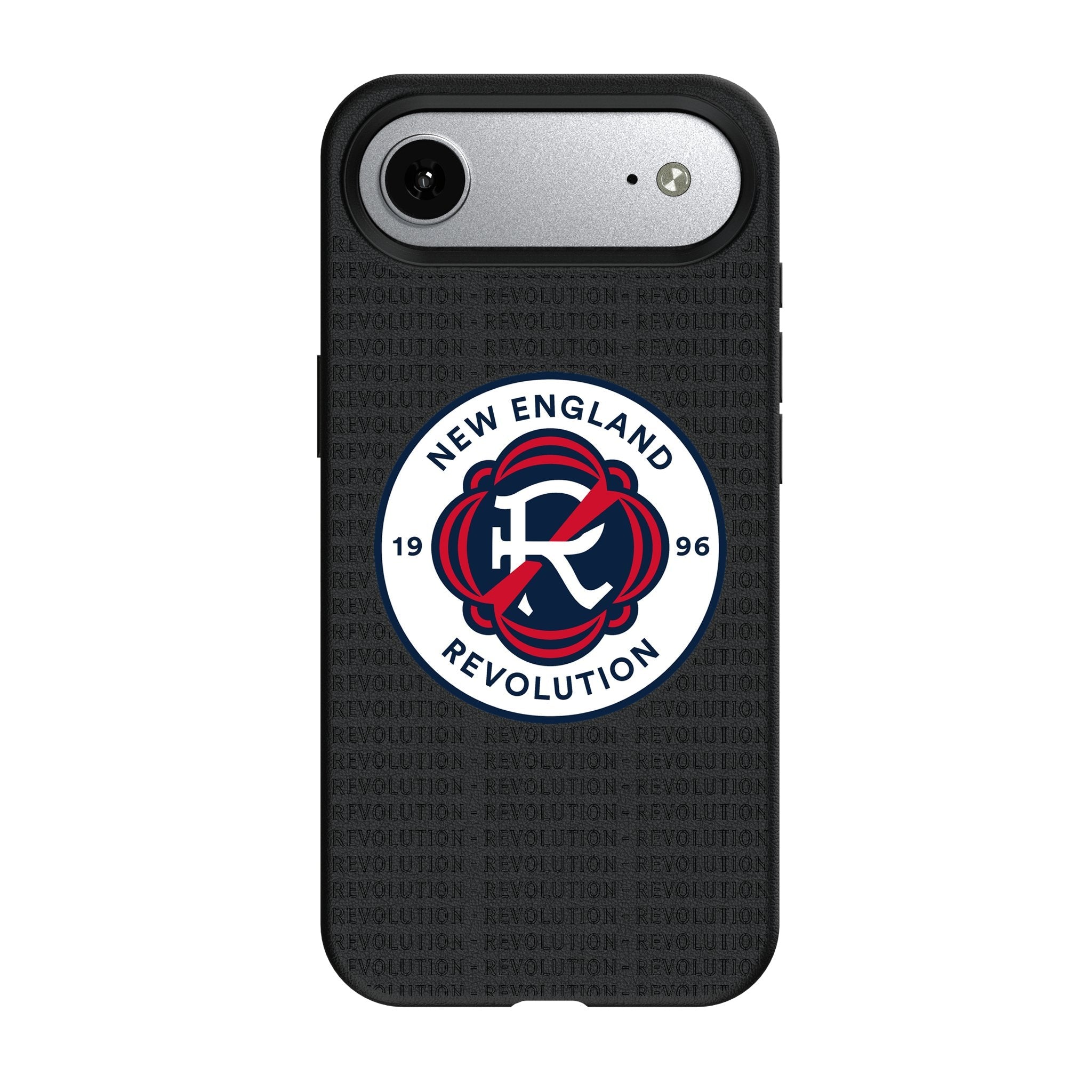 New England Revolution Text Backdrop MagSafe Compatible Phone Case for Apple iPhone 17 Series 3