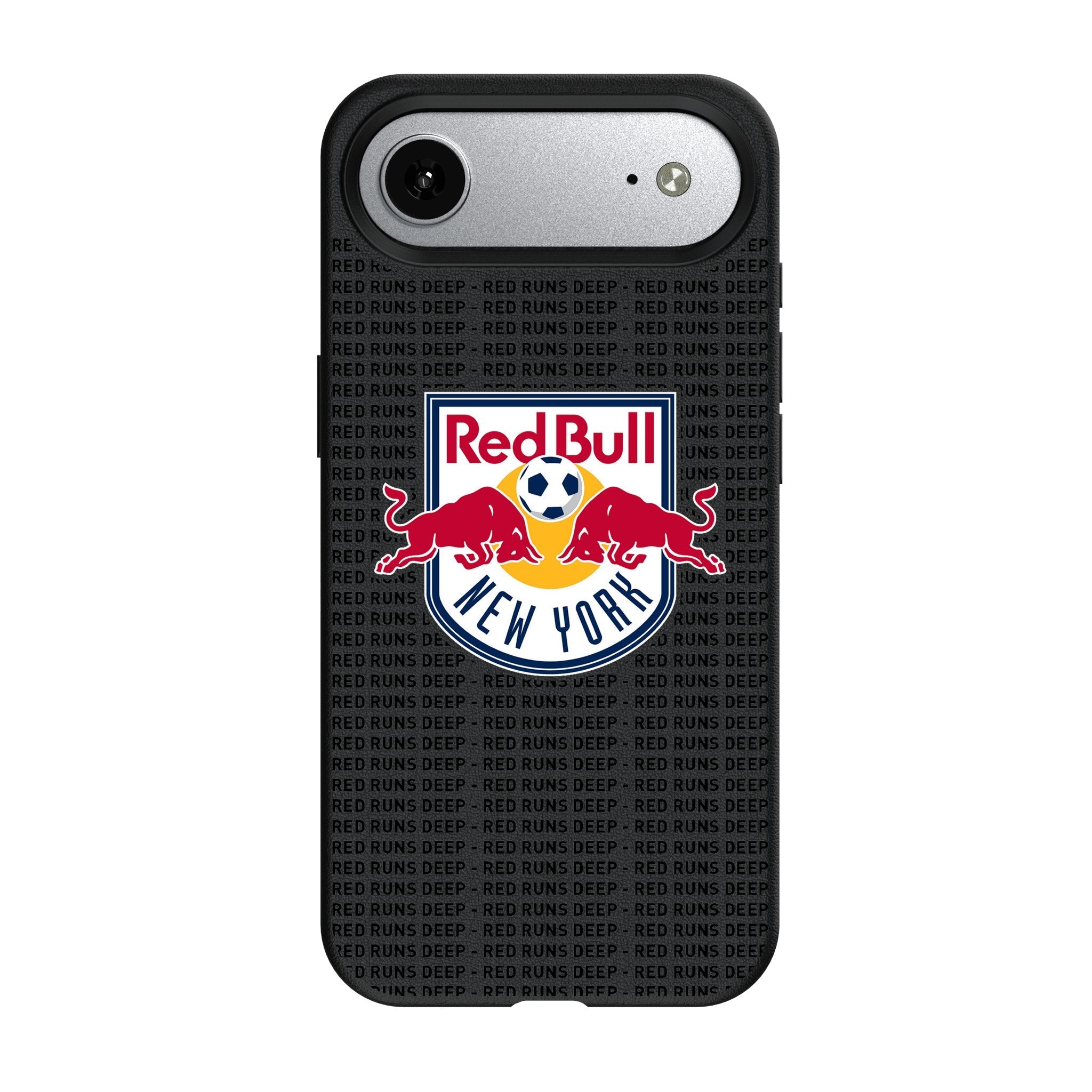 New York Red Bulls Text Backdrop MagSafe Compatible Phone Case for Apple iPhone 17 Series 3